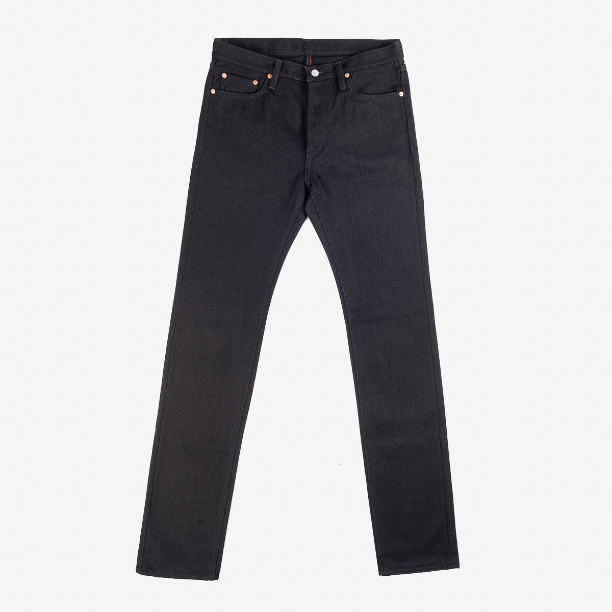 Ignition Works 20oz Denim Slim Fit Tapered Cut Jeans - Black