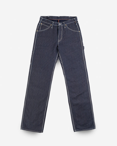 Iron Heart Indigo Japanese Wabash Painter's Pants