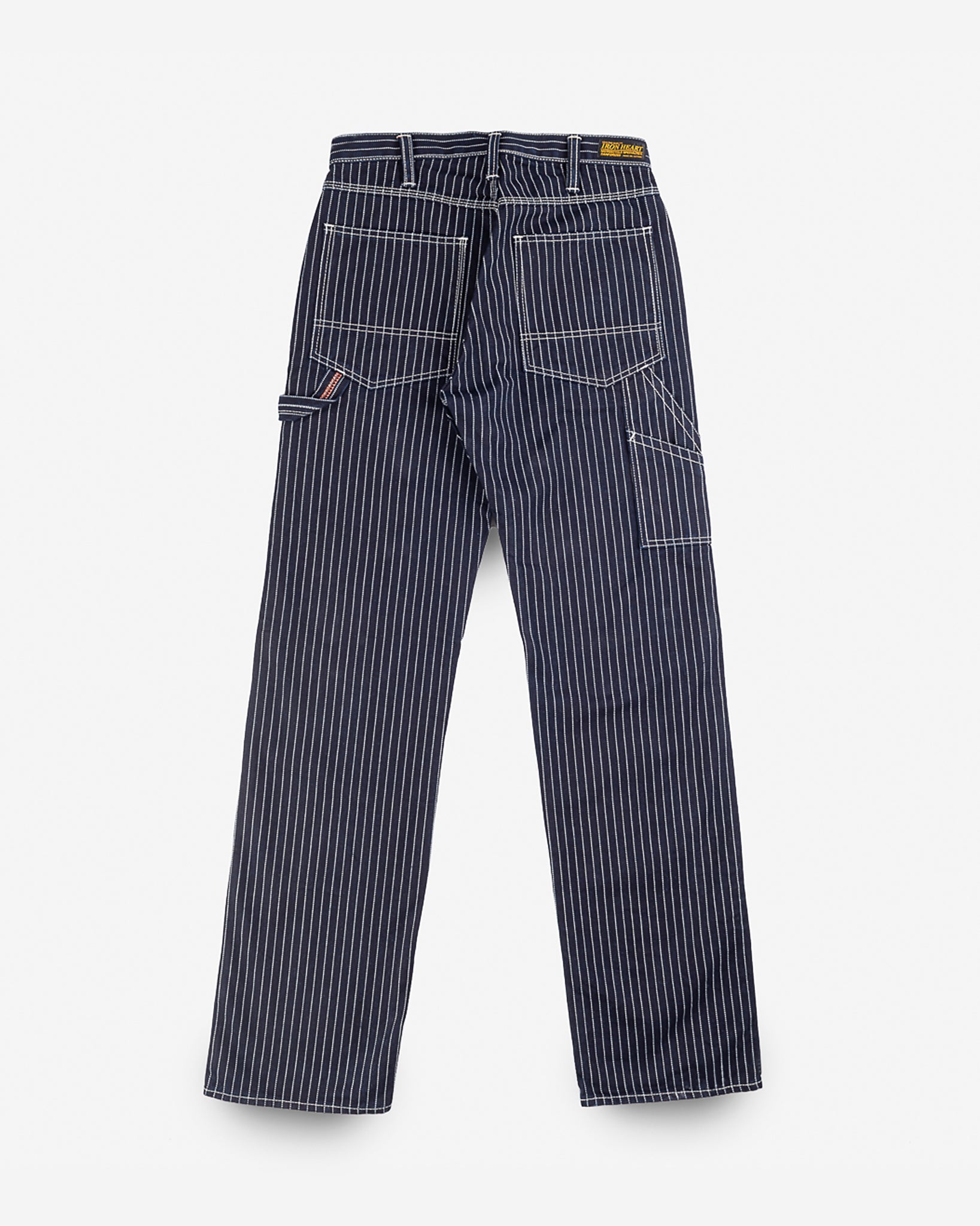 Iron Heart Indigo Japanese Wabash Painter's Pants