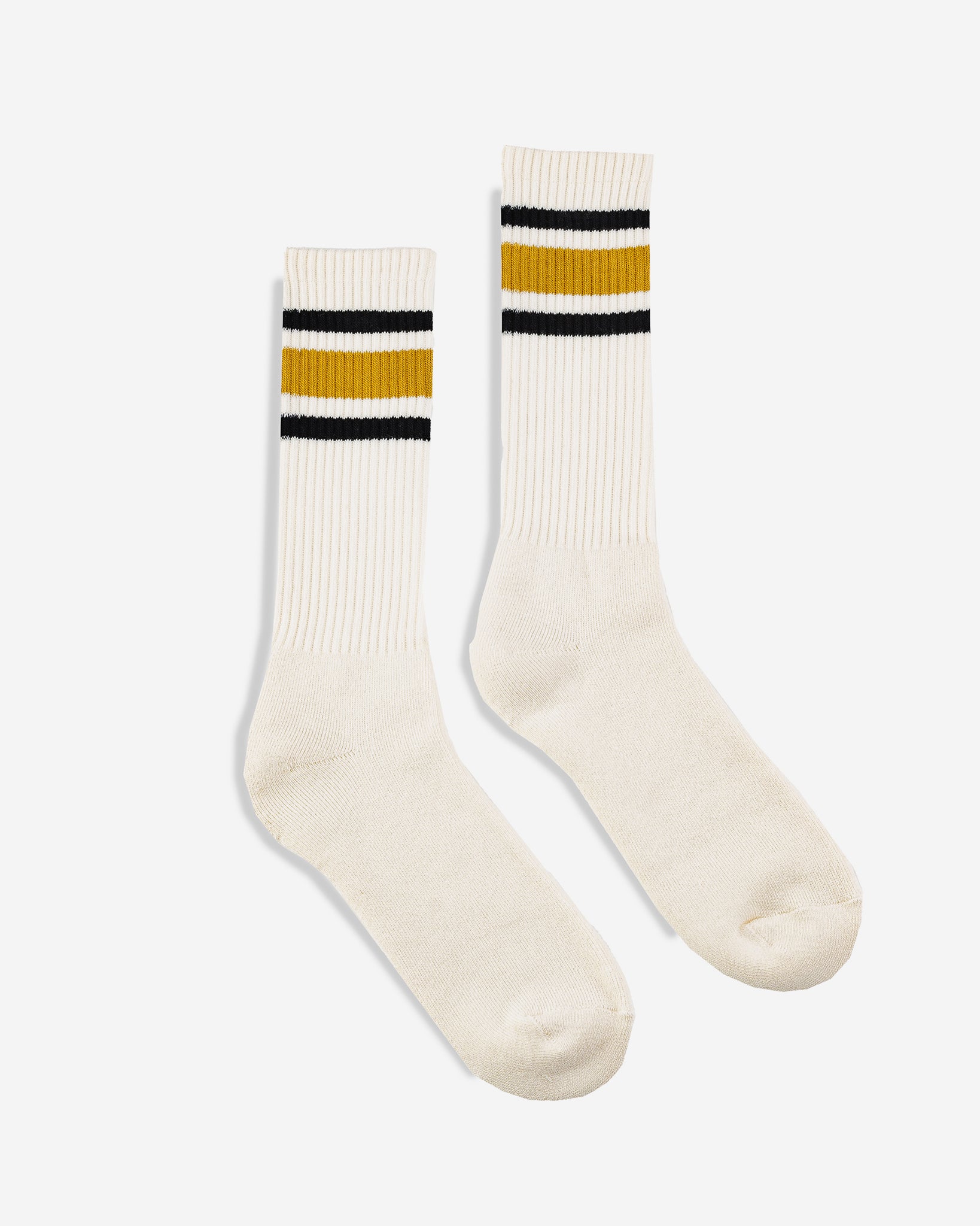 Decka 80s Skater Socks - Yellow