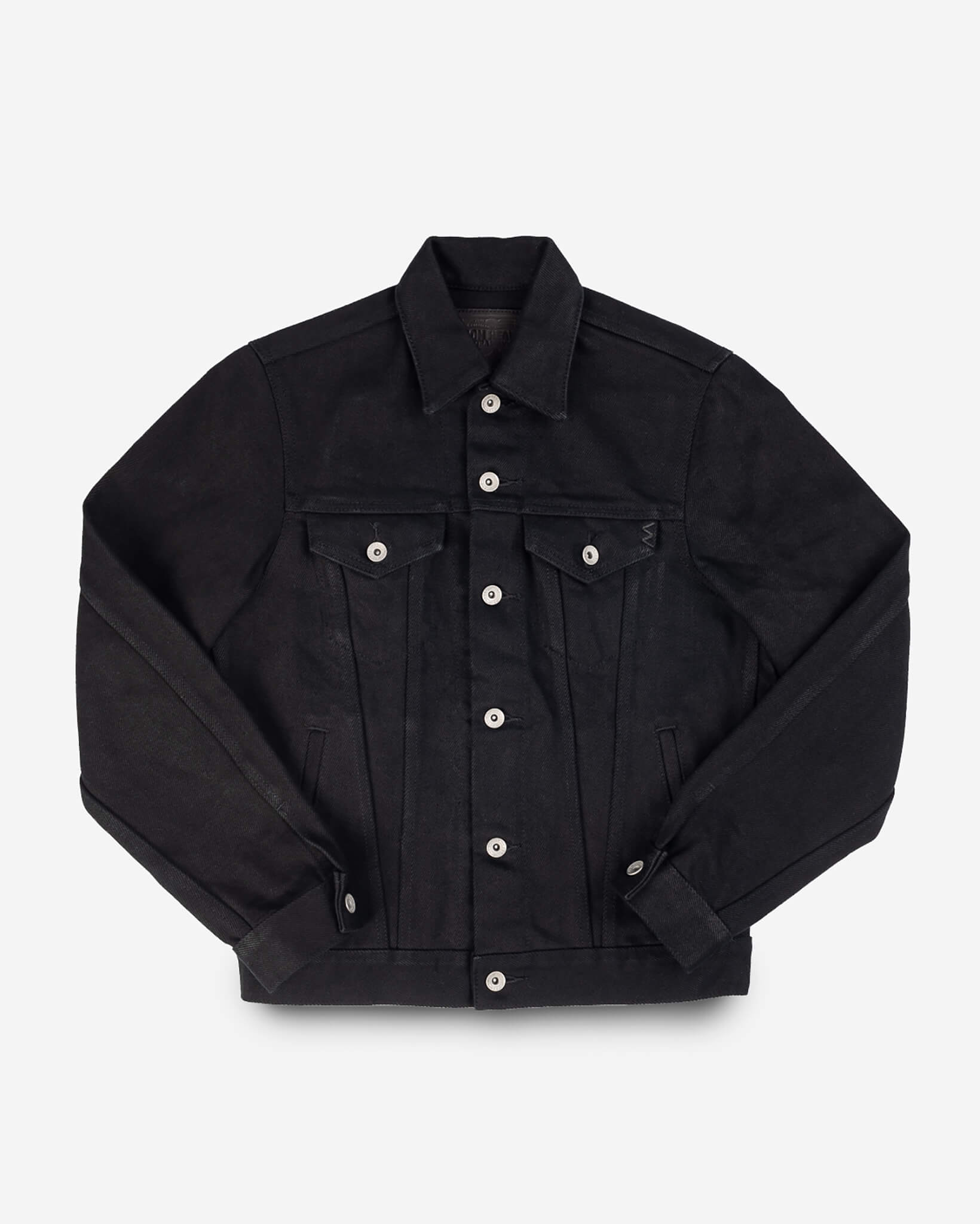 hiro 21oz Non-Fade Denim Modified Type III - Superblack – Iron Heart