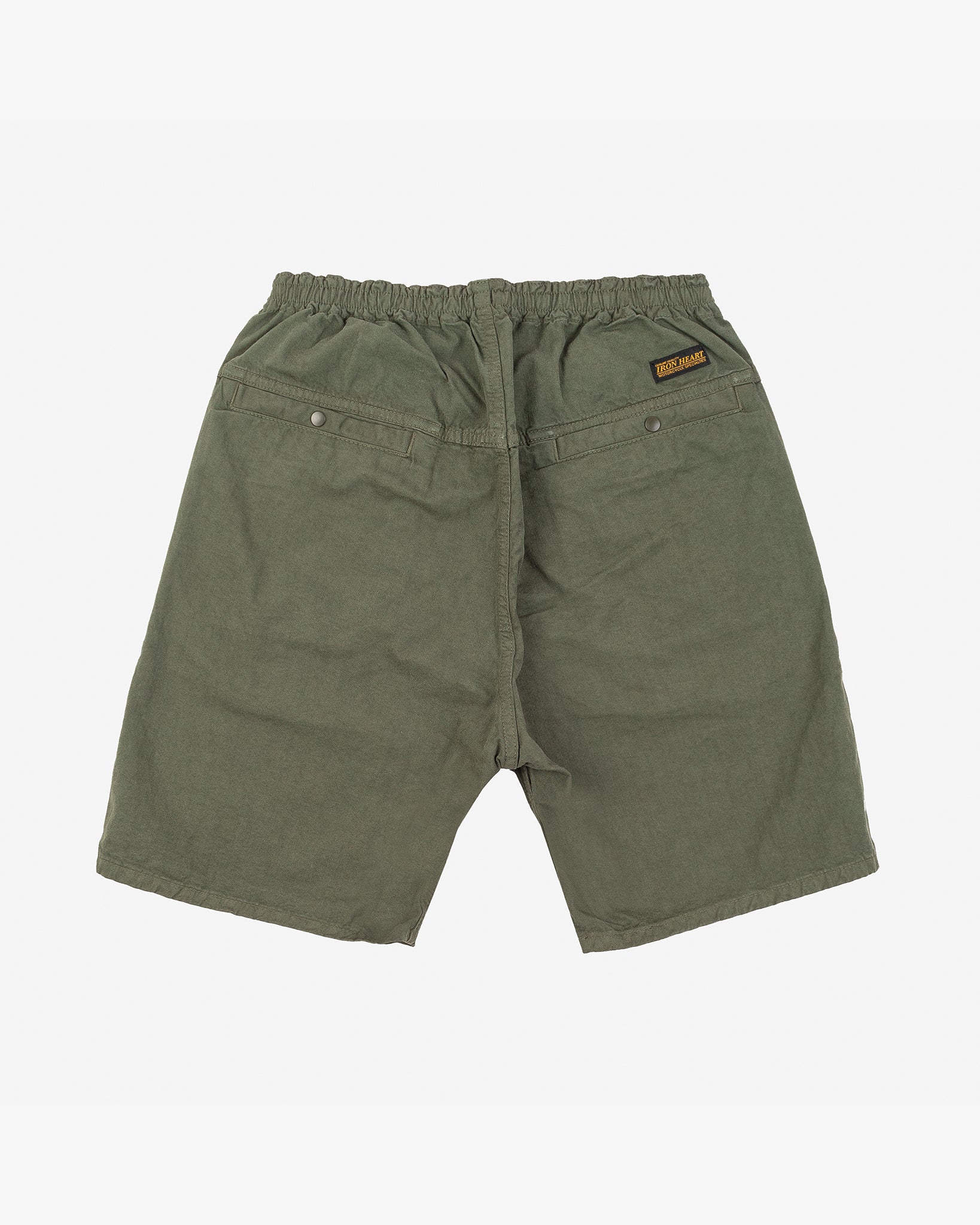Cotton Easy Shorts - Olive