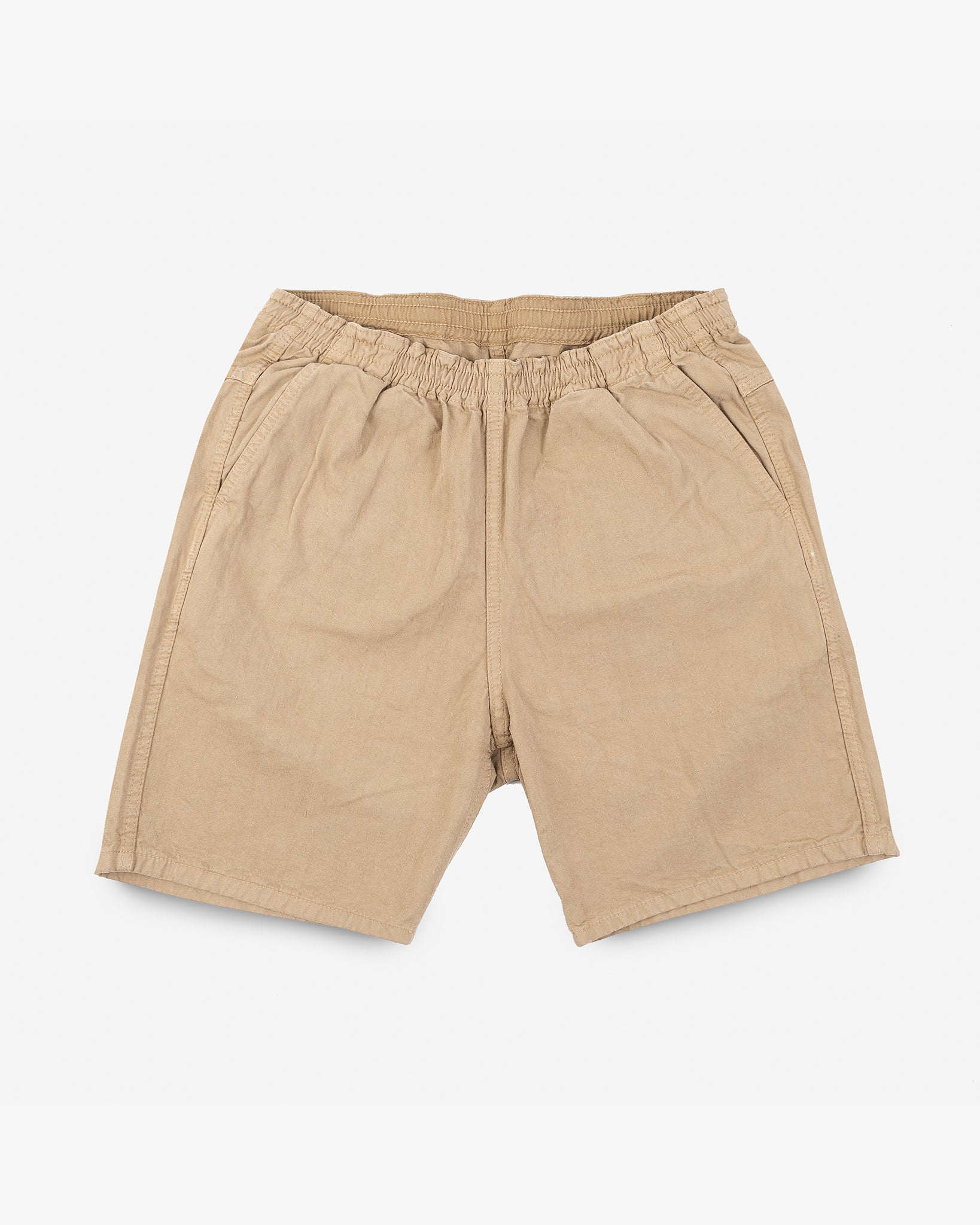 Cotton Easy Shorts - Khaki