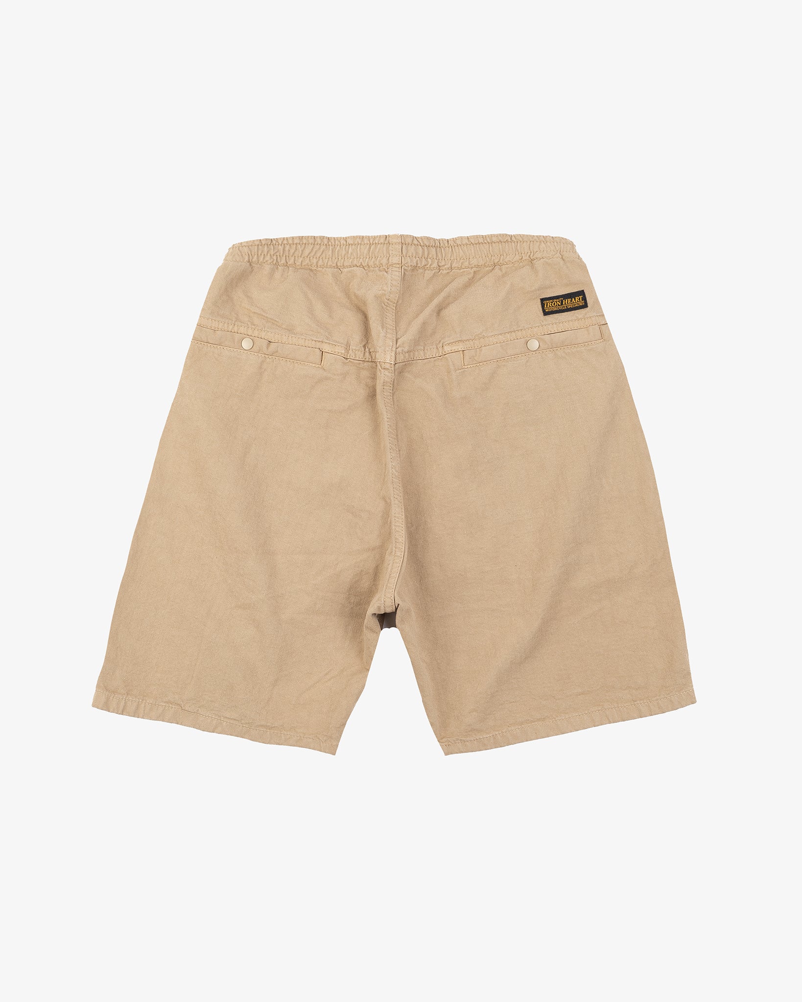 Cotton Easy Shorts - Khaki