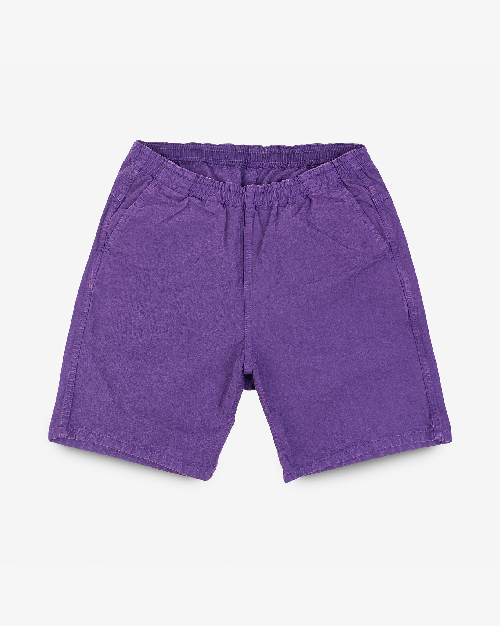 Cotton Easy Shorts - Purple