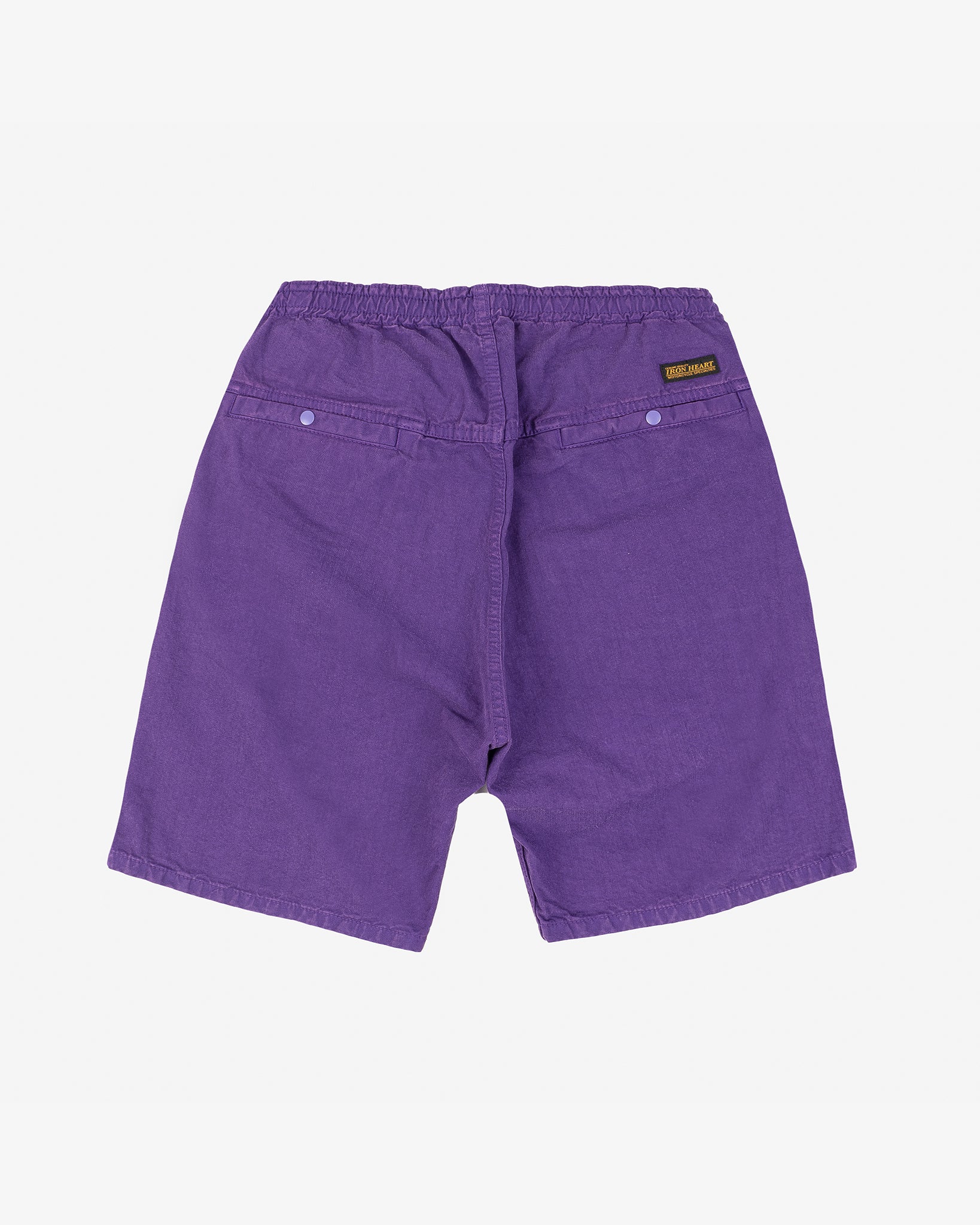 Cotton Easy Shorts - Purple