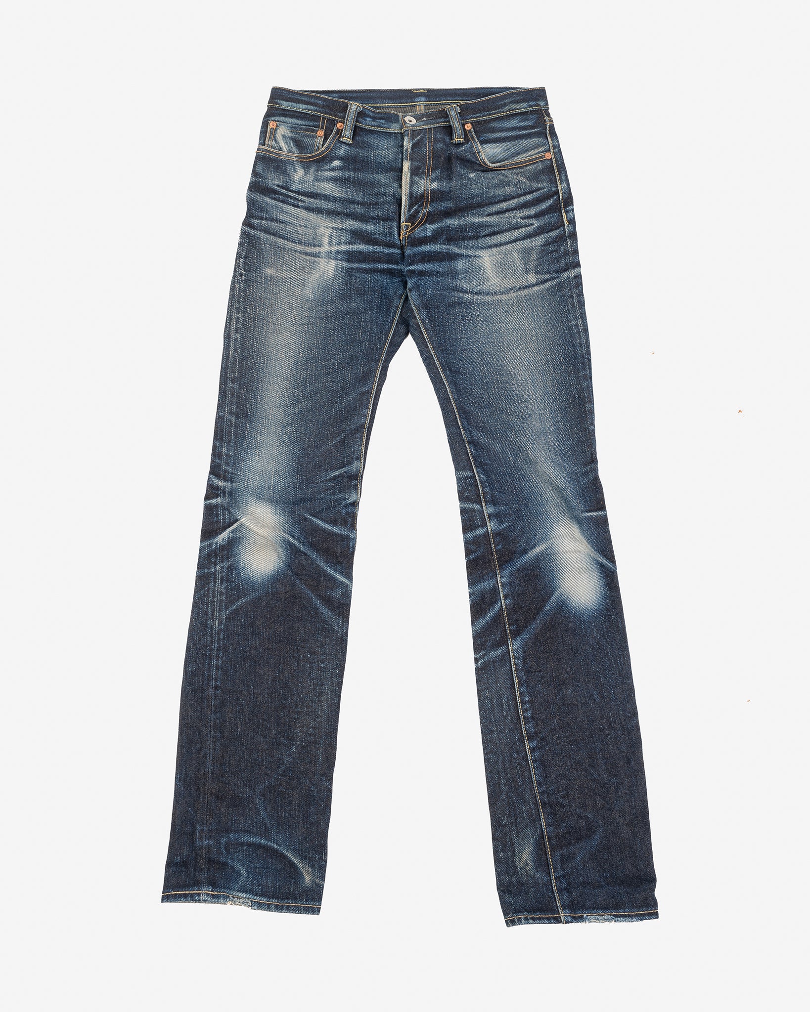 19oz Left-Hand Twill Selevedge Denim - Indigo