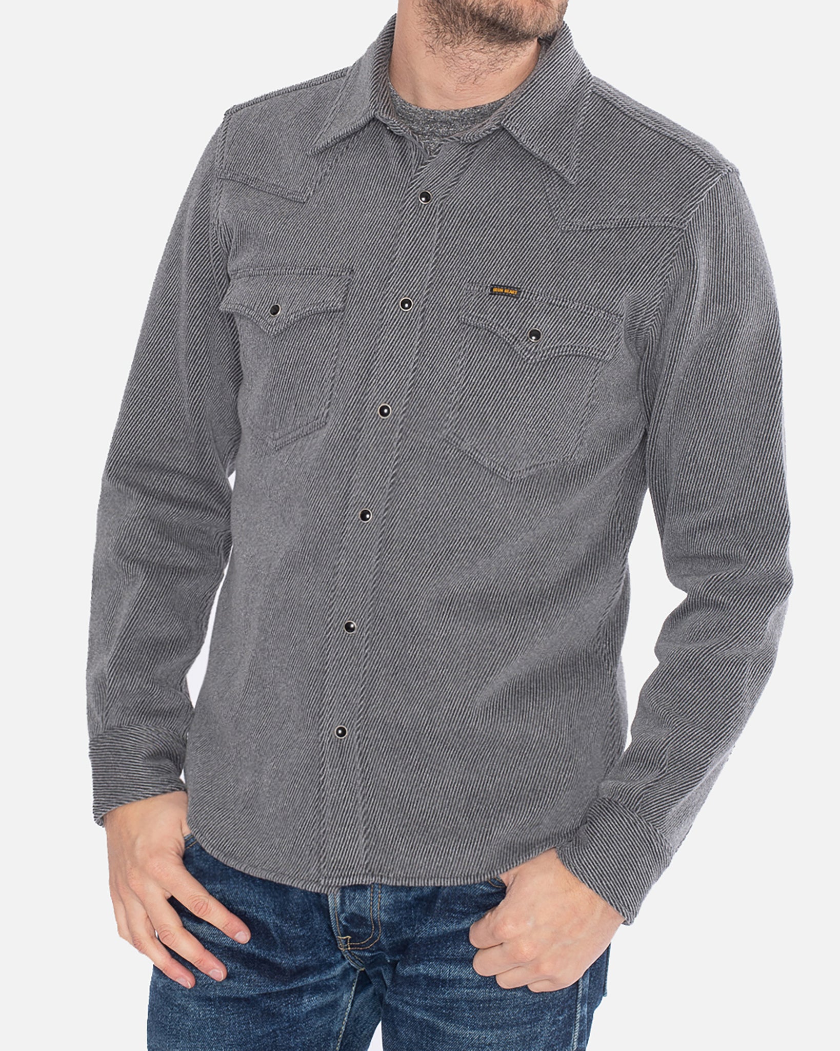 14oz Kersey Western Shirt - Grey