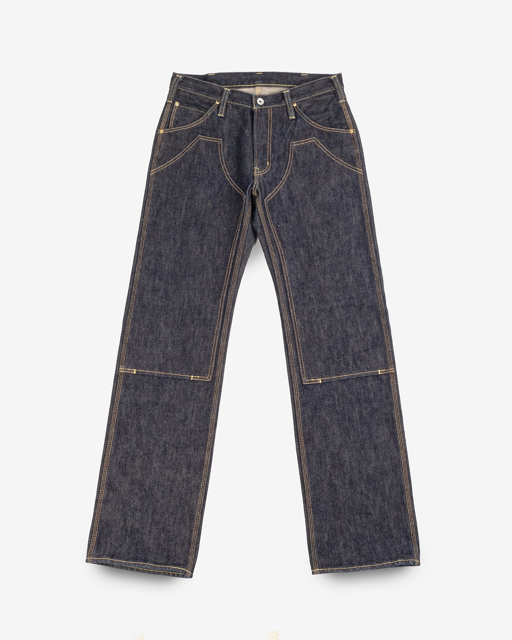 21oz Selvedge Denim Double Knee Engineer Pants - Indigo