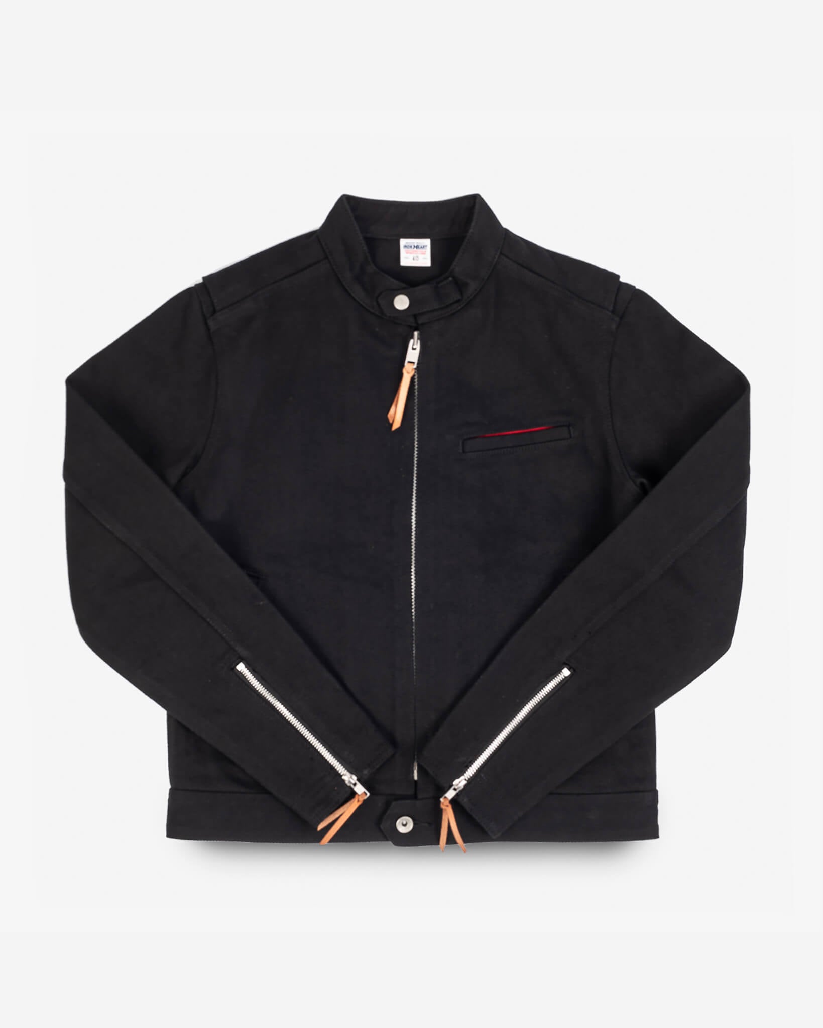 21oz Denim Rider's Jacket - Superblack Non-Fade