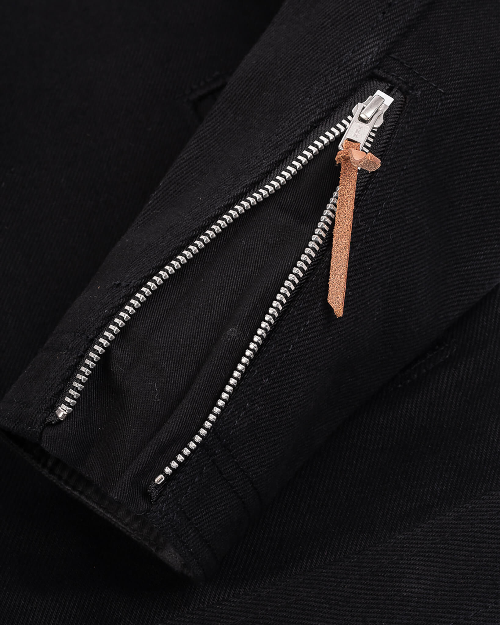 Iron Heart 21oz Denim Rider's Jacket - Superblack Non-Fade