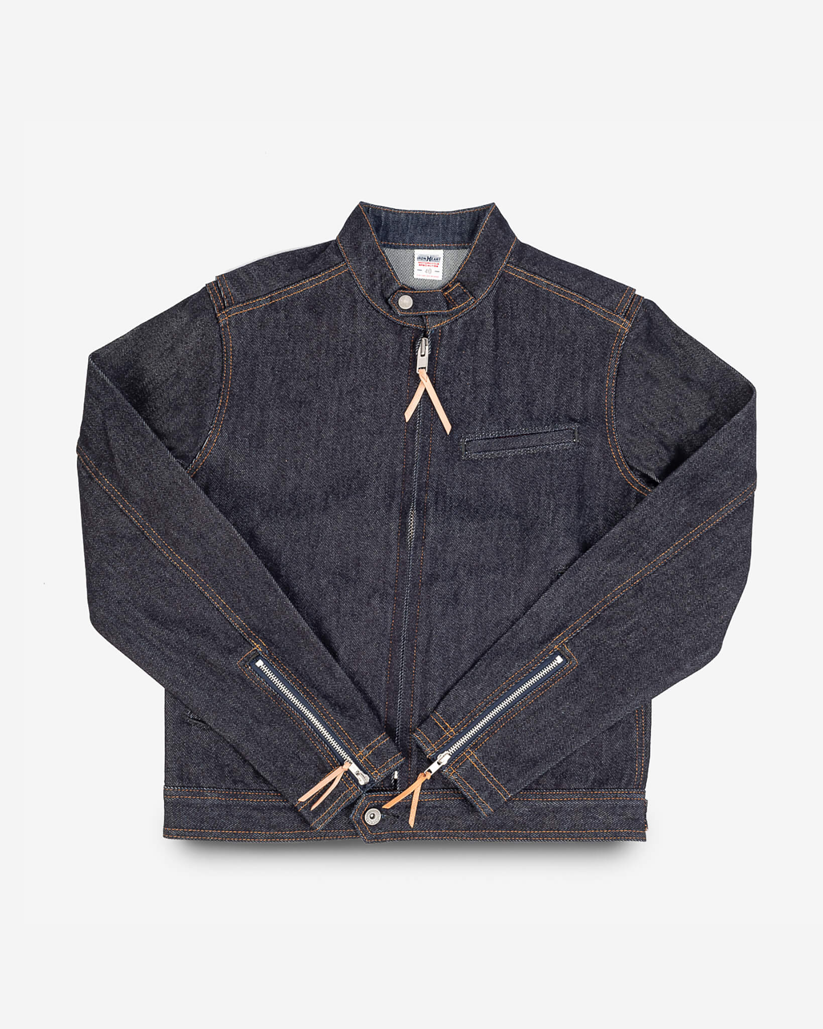 21oz Denim Rider's Jacket - Indigo