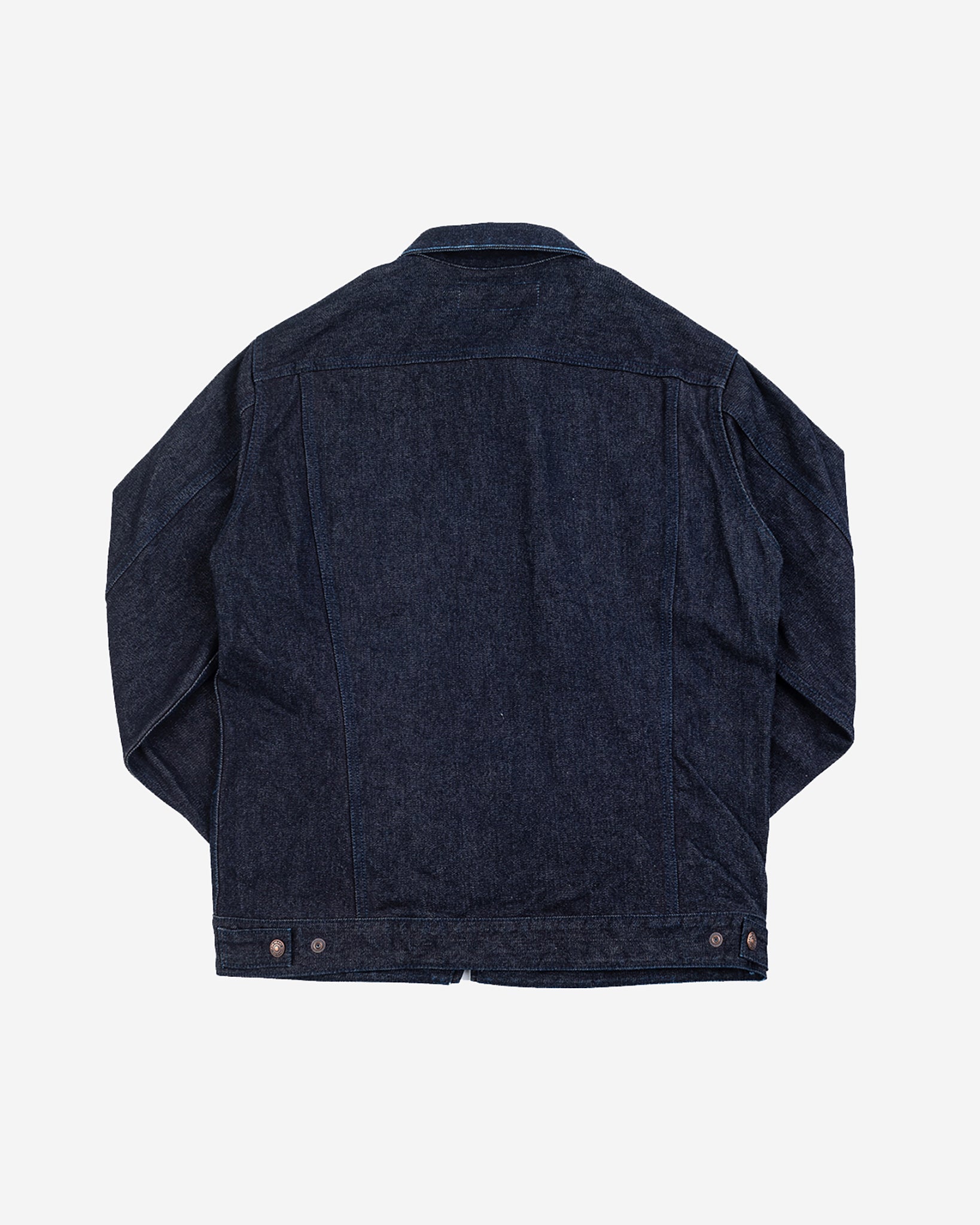 14oz Broken Twill Selvedge Denim Work Jacket - Indigo