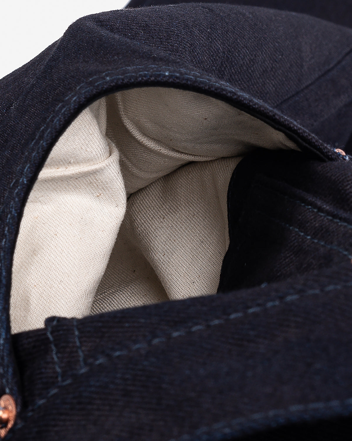 Iron Heart 666S-14 Jeans Denim Selvedge Slim Dritto, 14 Oz, Taglia 32x36, Orlato, Made In Japan - Foto 6