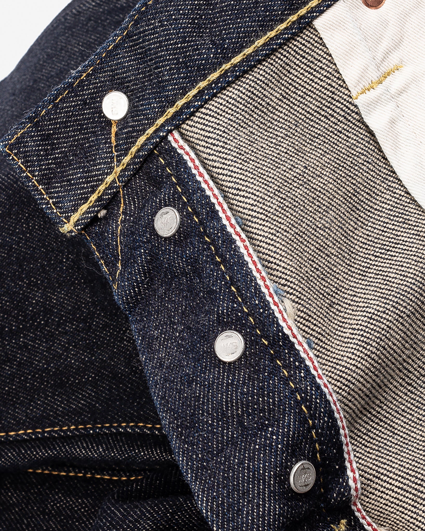 Iron Heart 21oz Selvedge Denim Slim Straight Cut Jeans - Indigo