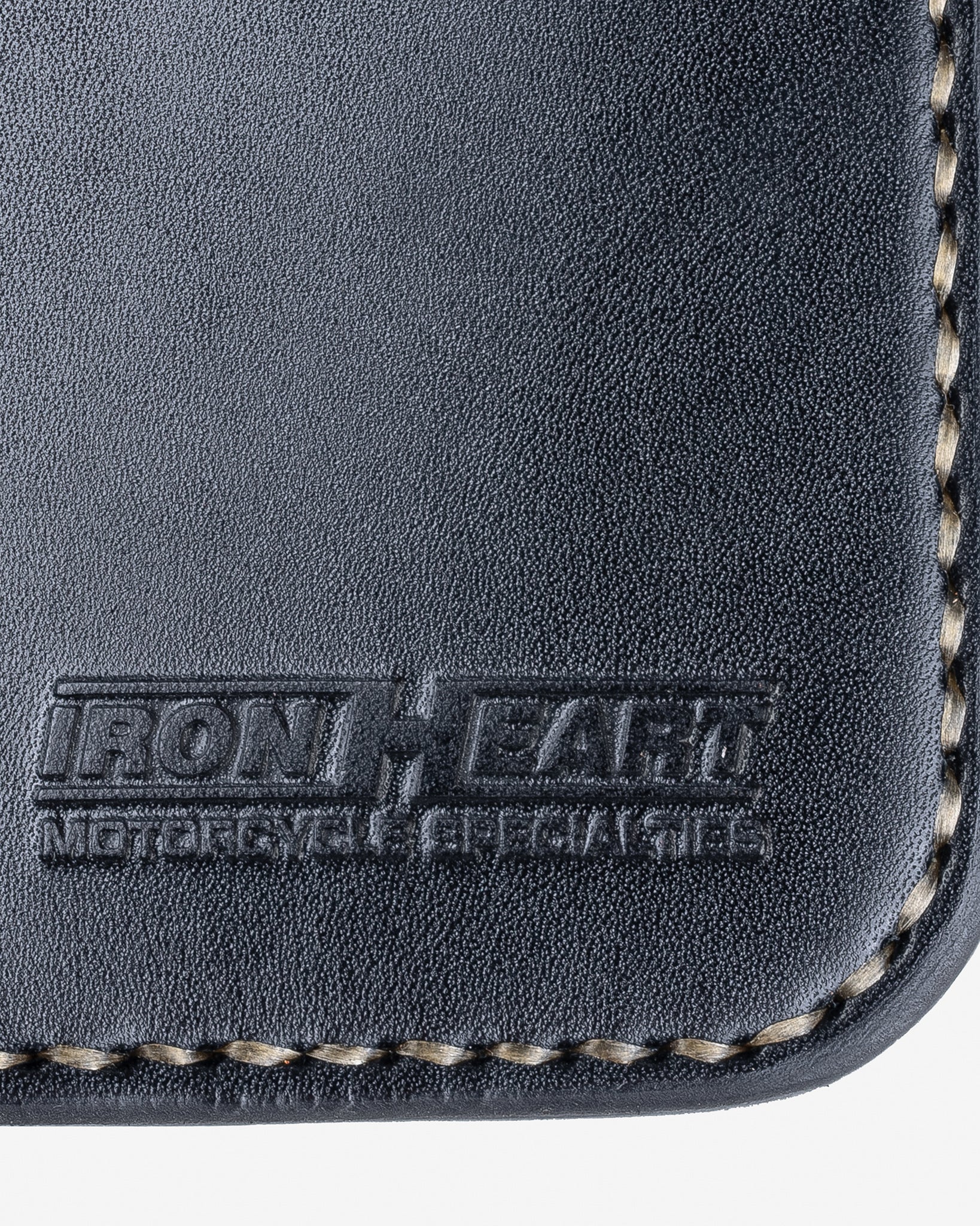 Medium Shell Cordovan Wallet - Navy – Iron Heart
