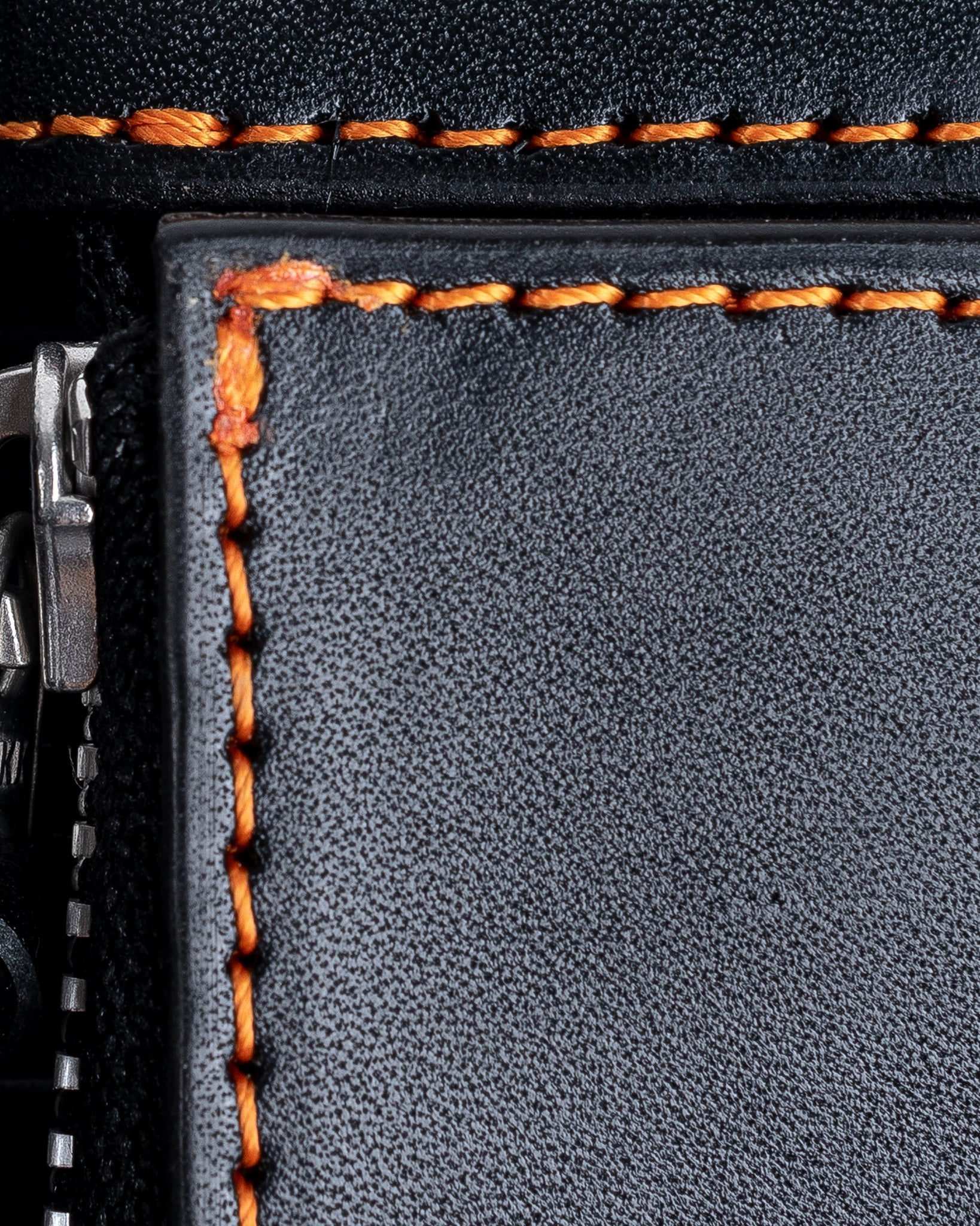 Medium Shell Cordovan Wallet - Navy – Iron Heart