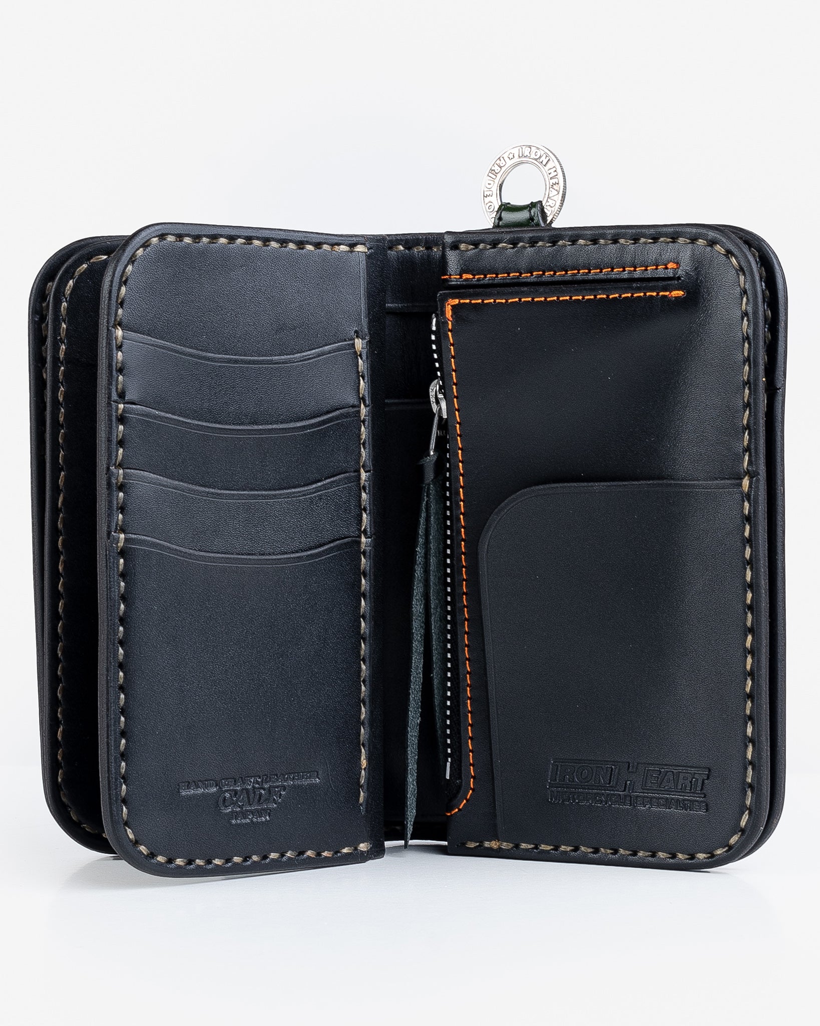 Medium Shell Cordovan Wallet - Green – Iron Heart