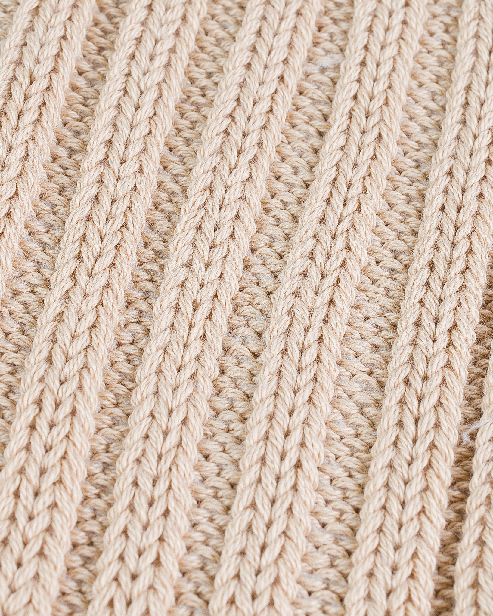 Decka Cased Heavyweight Plain Socks - Ecru