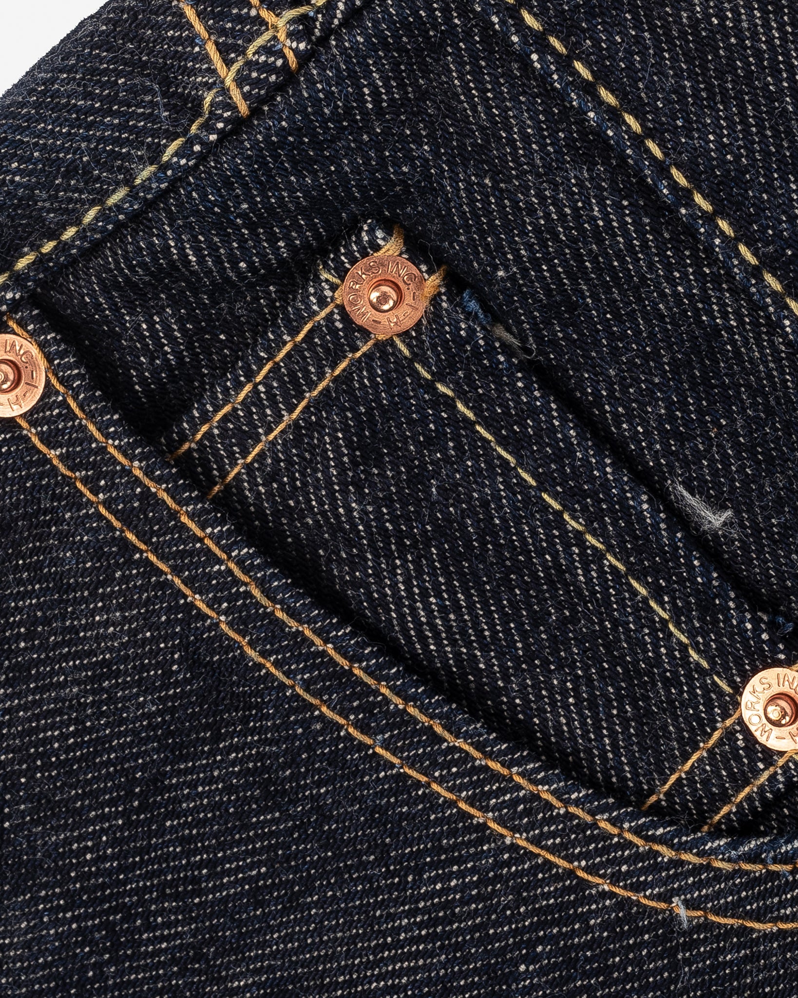 Iron Heart 21oz Selvedge Denim Medium/High Rise Tapered Cut Jeans