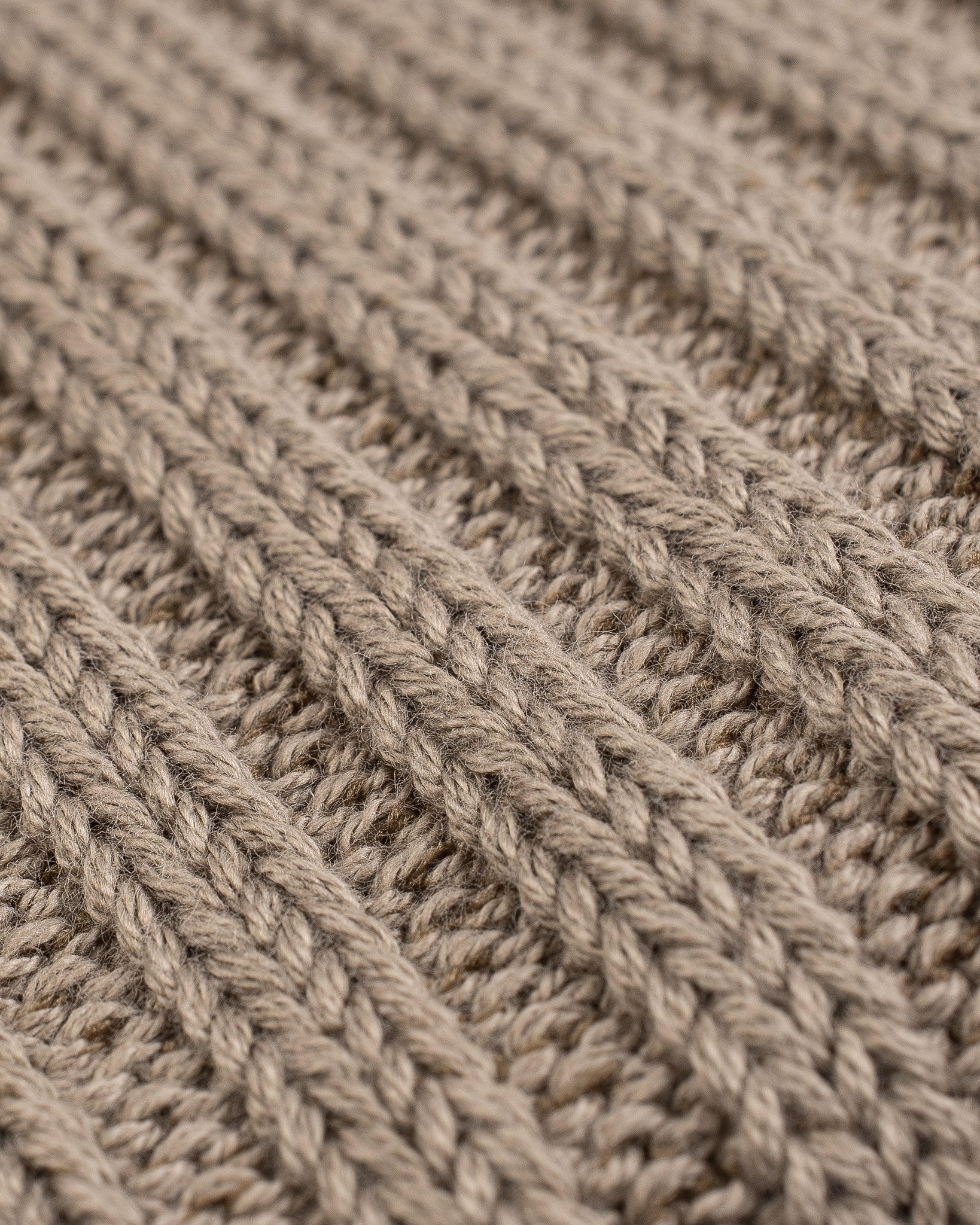 Decka Cased Heavyweight Plain Socks - Beige