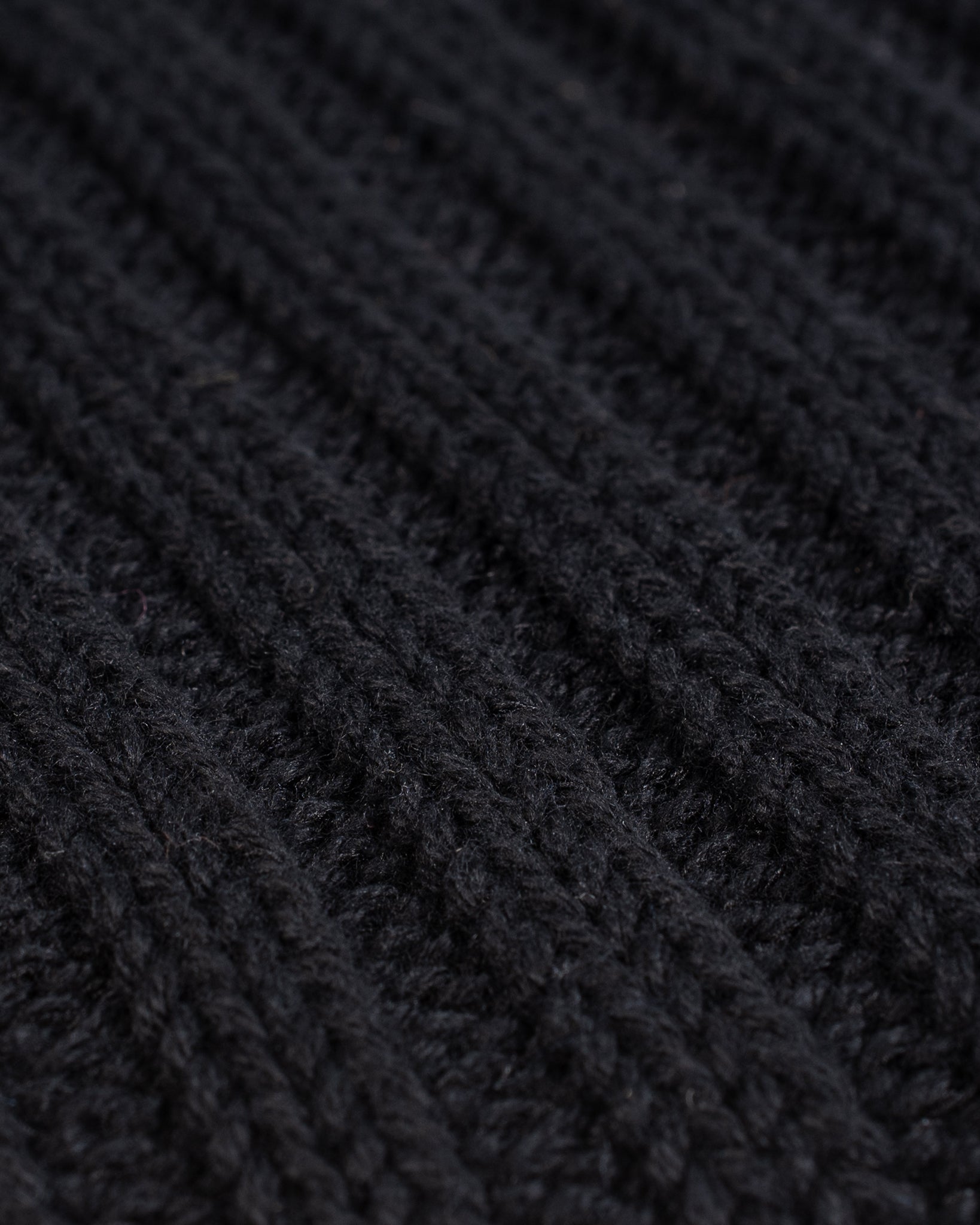 Decka Cased Heavyweight Plain Socks - Black