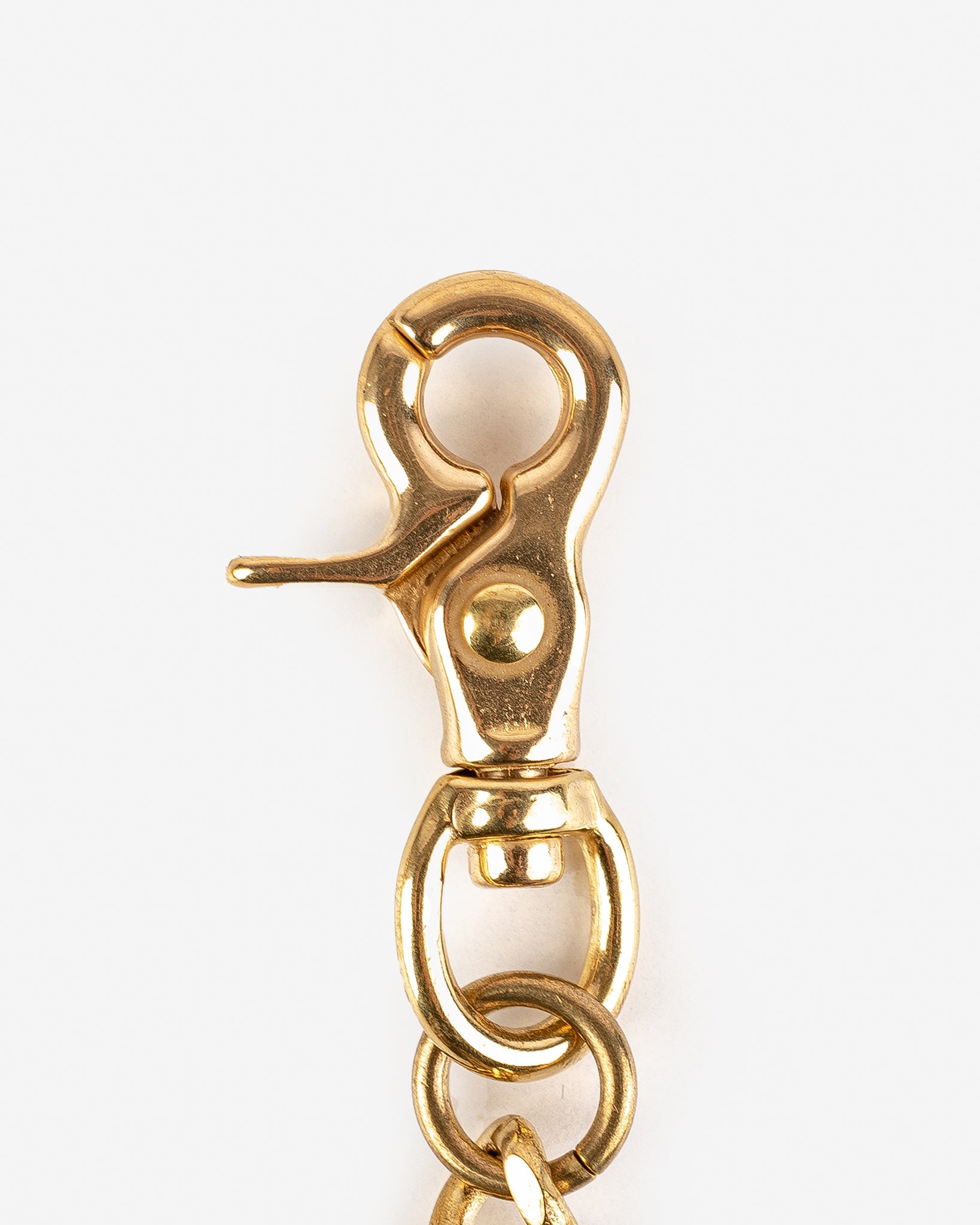 Iron Heart Brass Wallet Chains and Keyrings