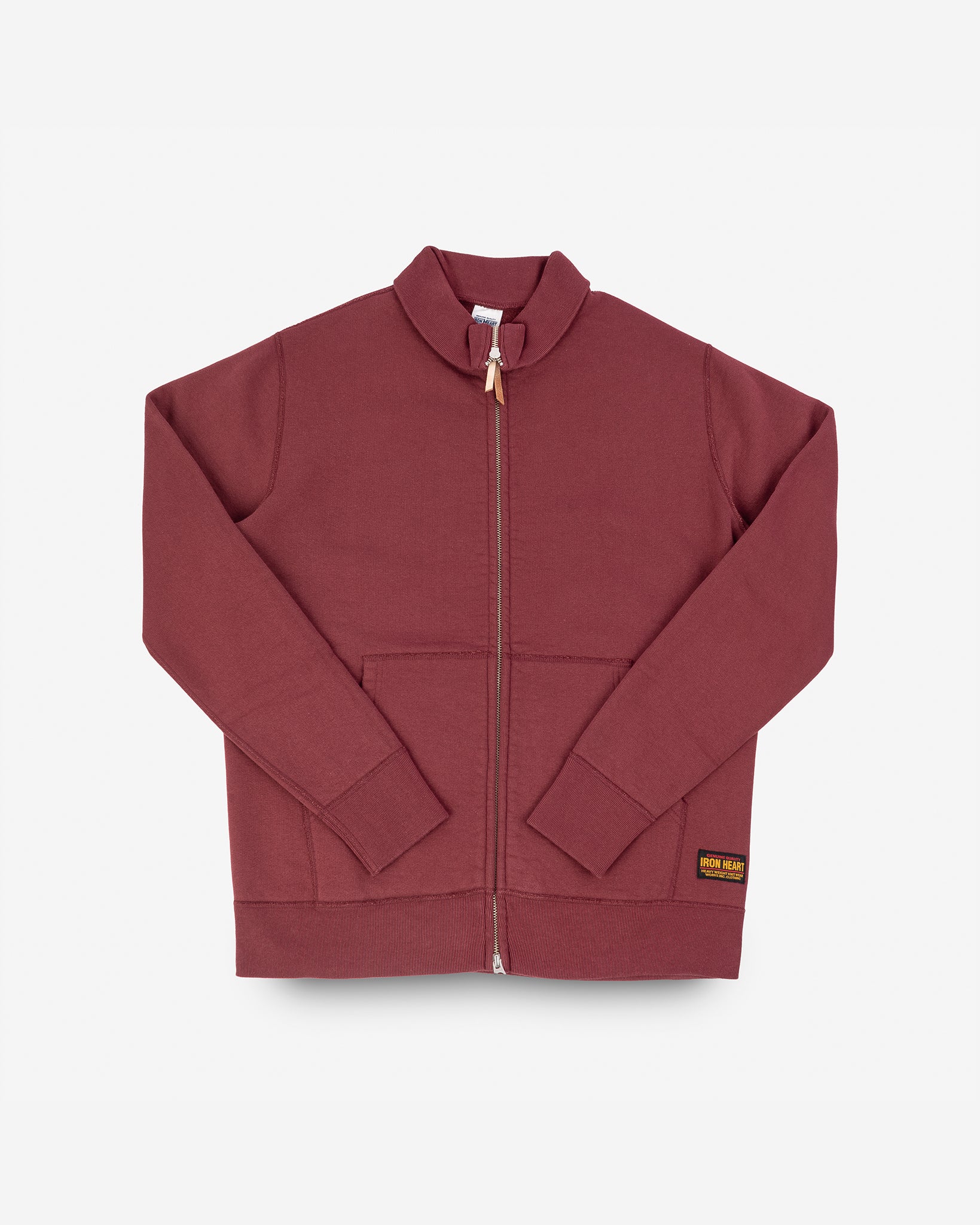 14oz Ultra Heavyweight Loopwheel Cotton Zip Up Sweater 14oz Ultra Heavyweight Loopwheel Cotton Zip Up Sweater
