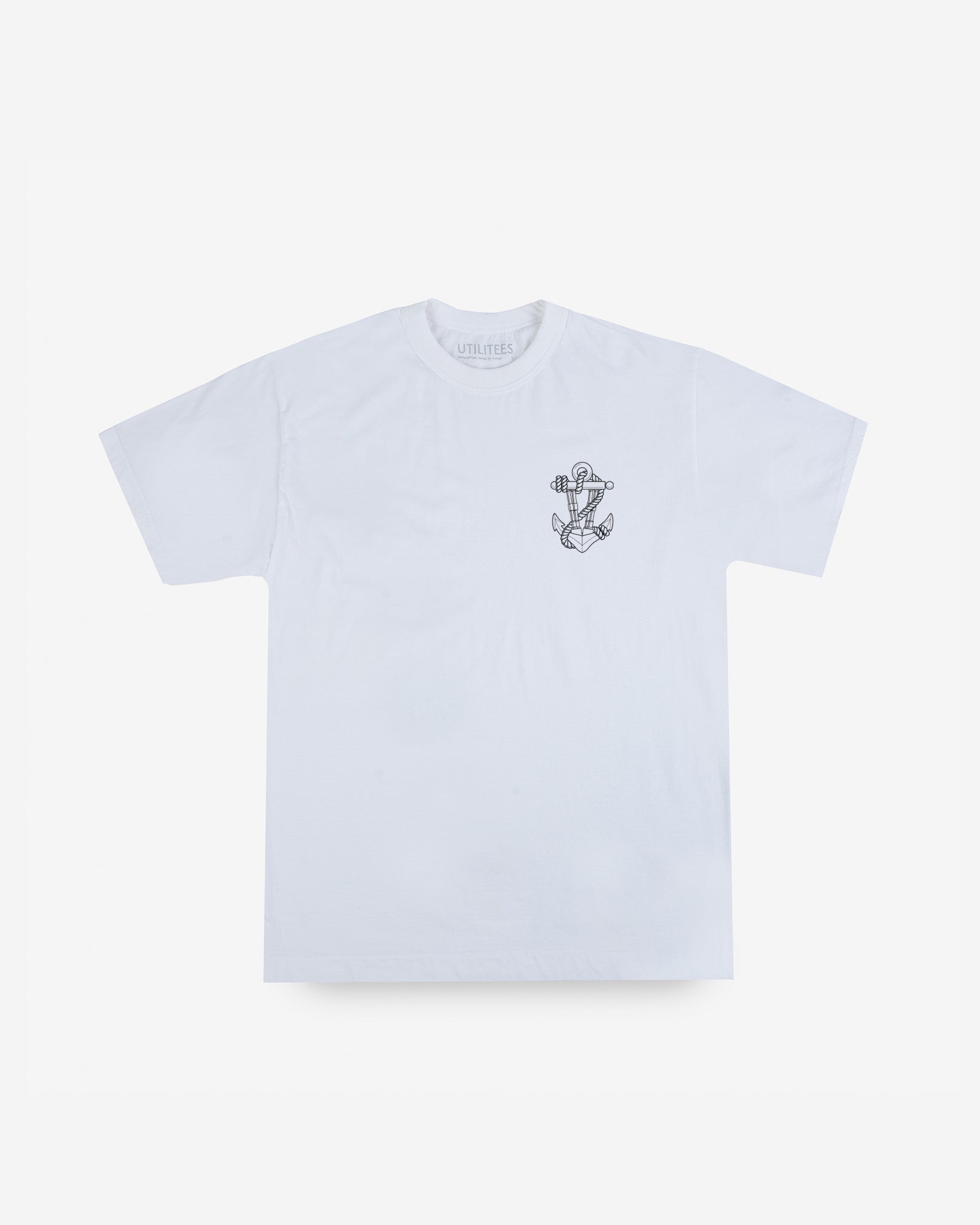UTILITEES - Indigo Invitational 5.5oz Loopwheel Official Y5 T-Shirt - White (PRE-ORDER)