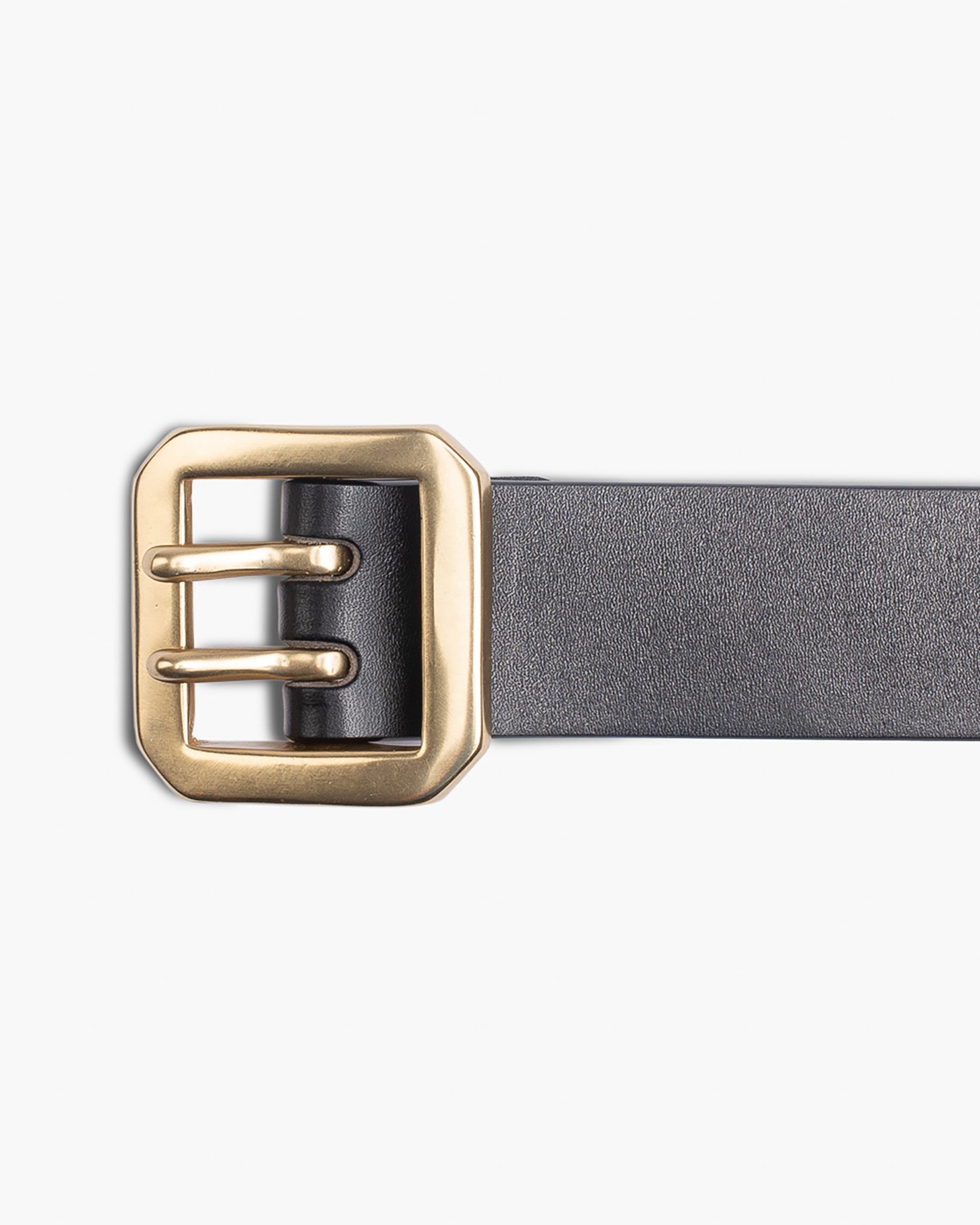 Obbi Good Label Full-Dyed Leather Double Prong Belt – Iron Heart