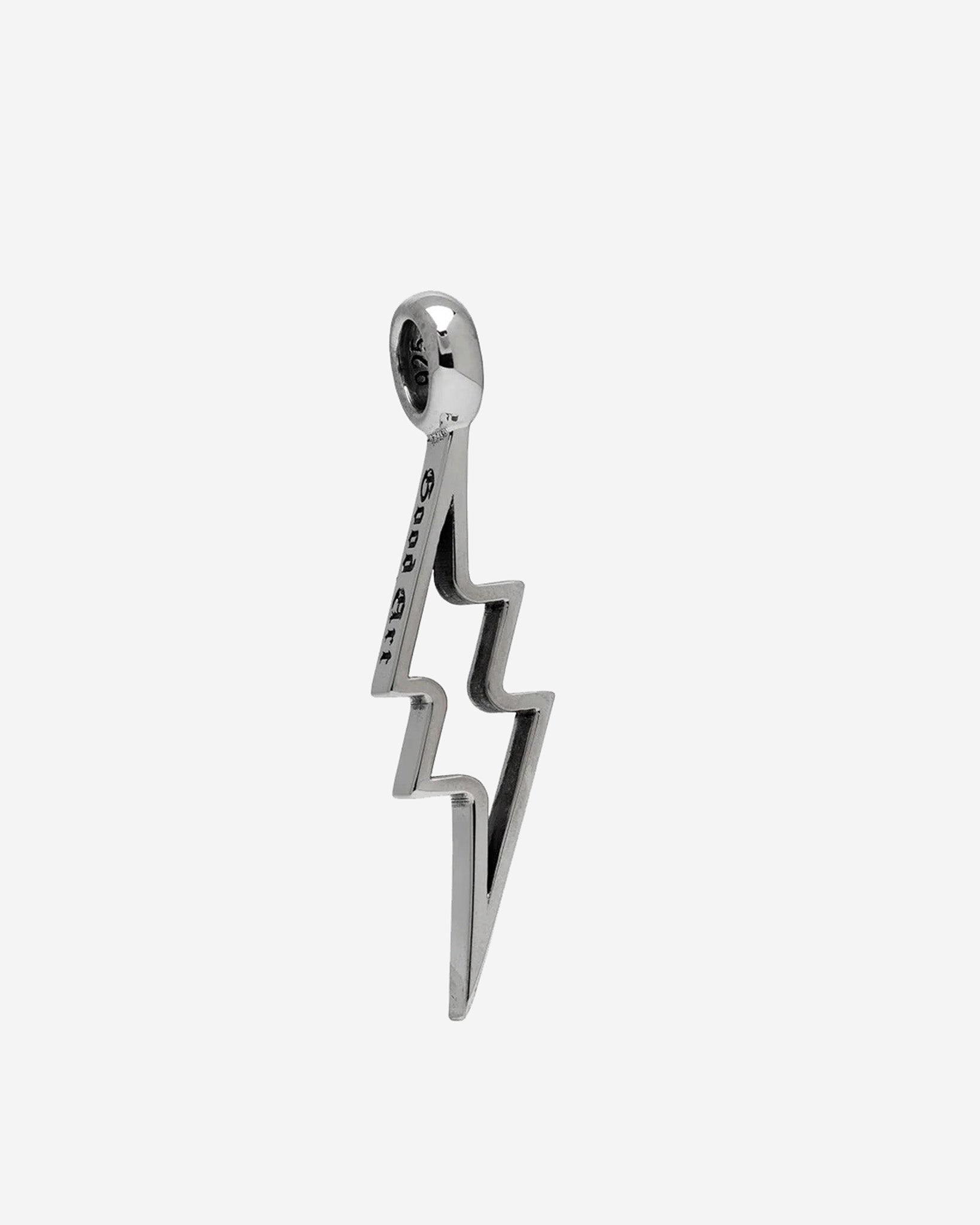 GOOD ART HLYWD Cutout Shazam! Pendant Size B - Sterling Silver