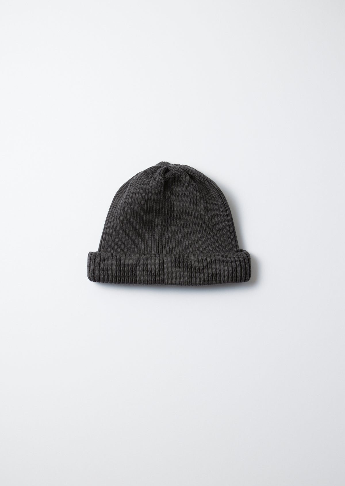 ROTOTO - Cotton Roll Up Hat - Dark Grey