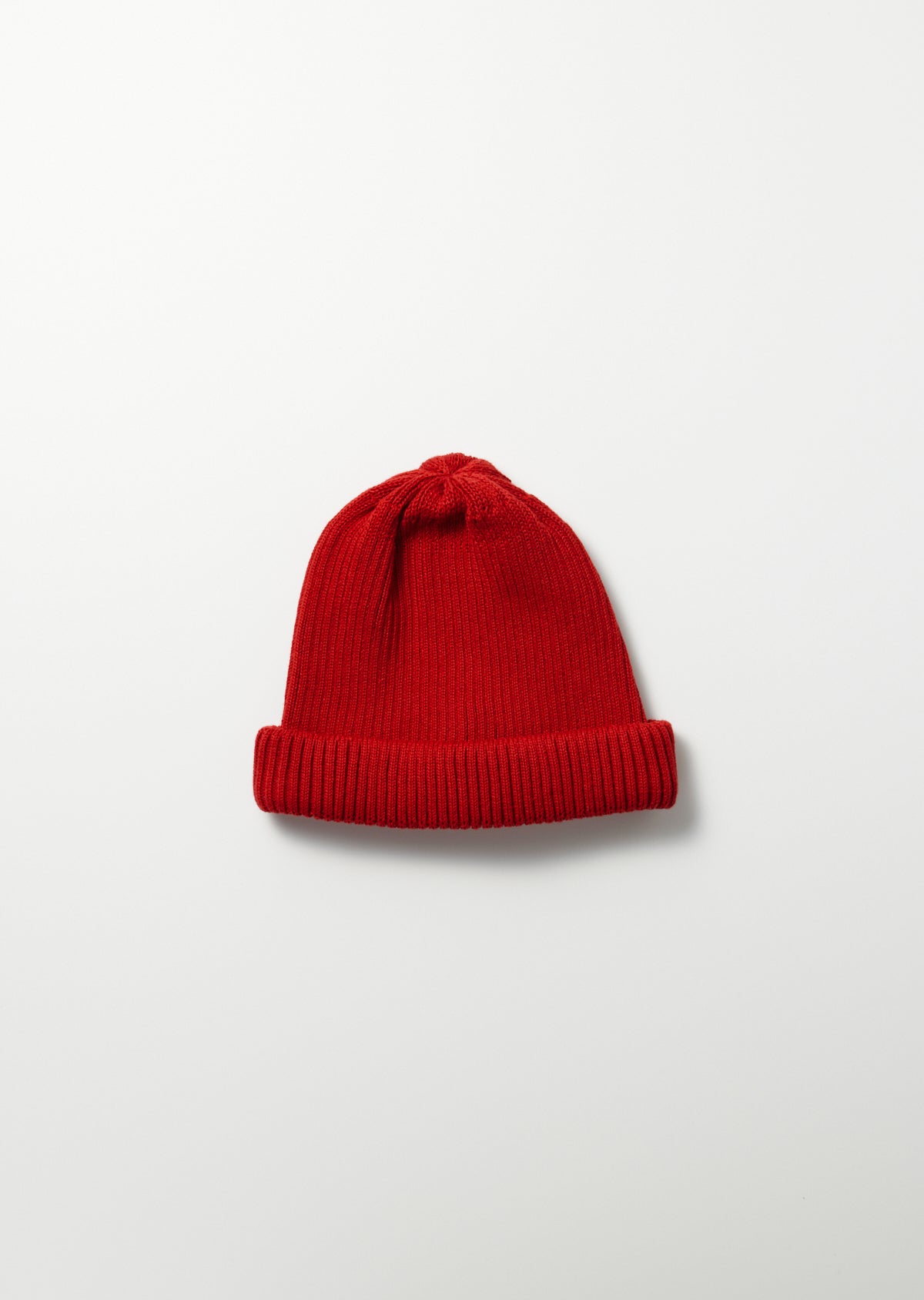 ROTOTO - Cotton Roll Up Hat - Dark Red
