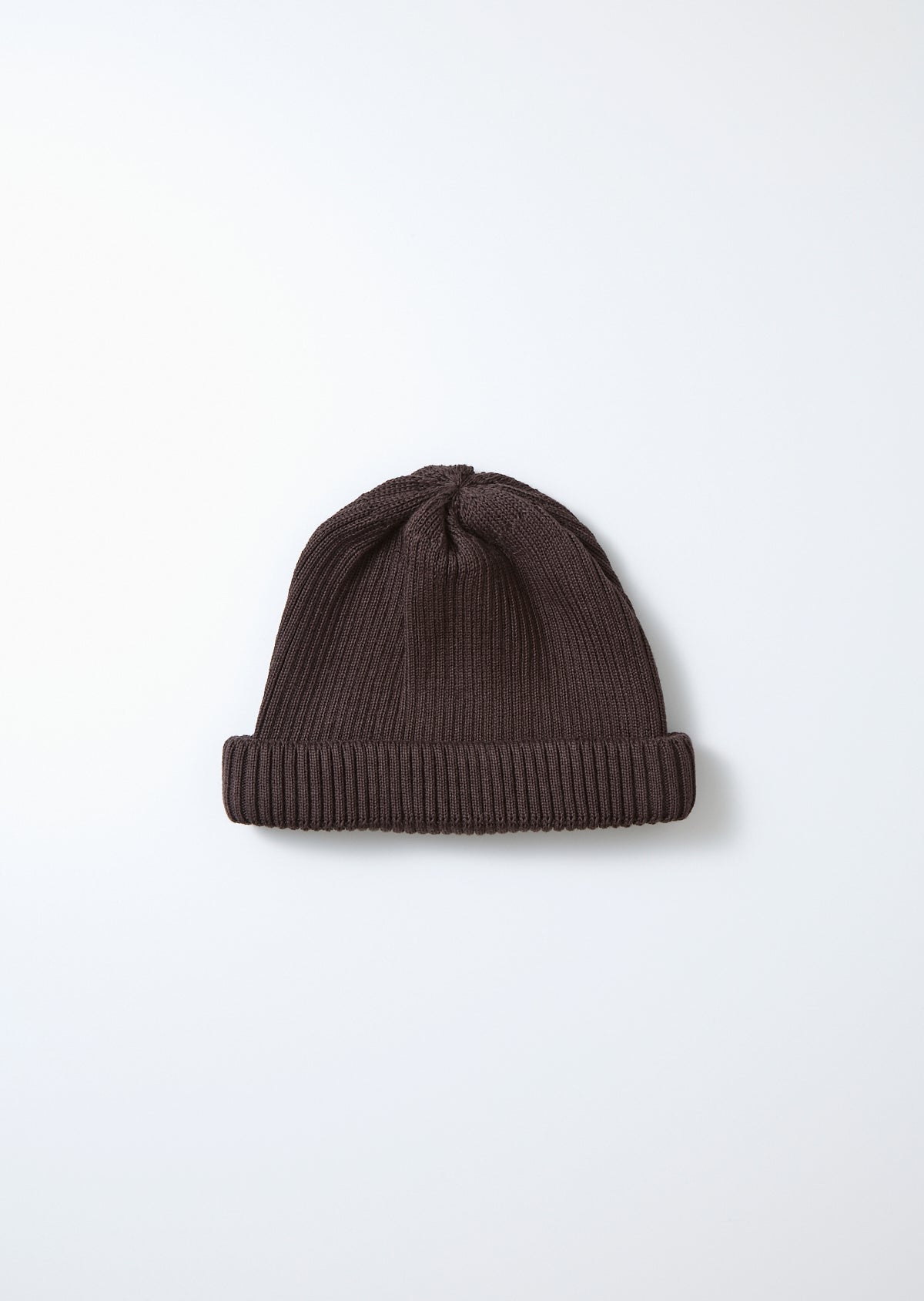 ROTOTO - Cotton Roll Up Hat - Dark Brown
