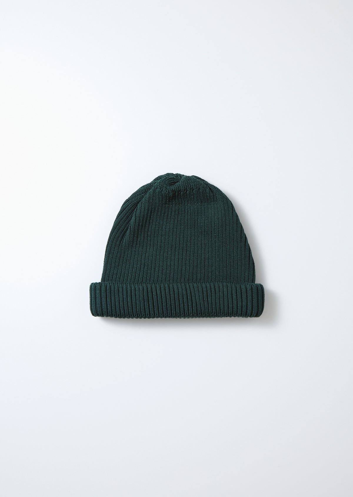 Cotton Roll Up Hat Forest Green