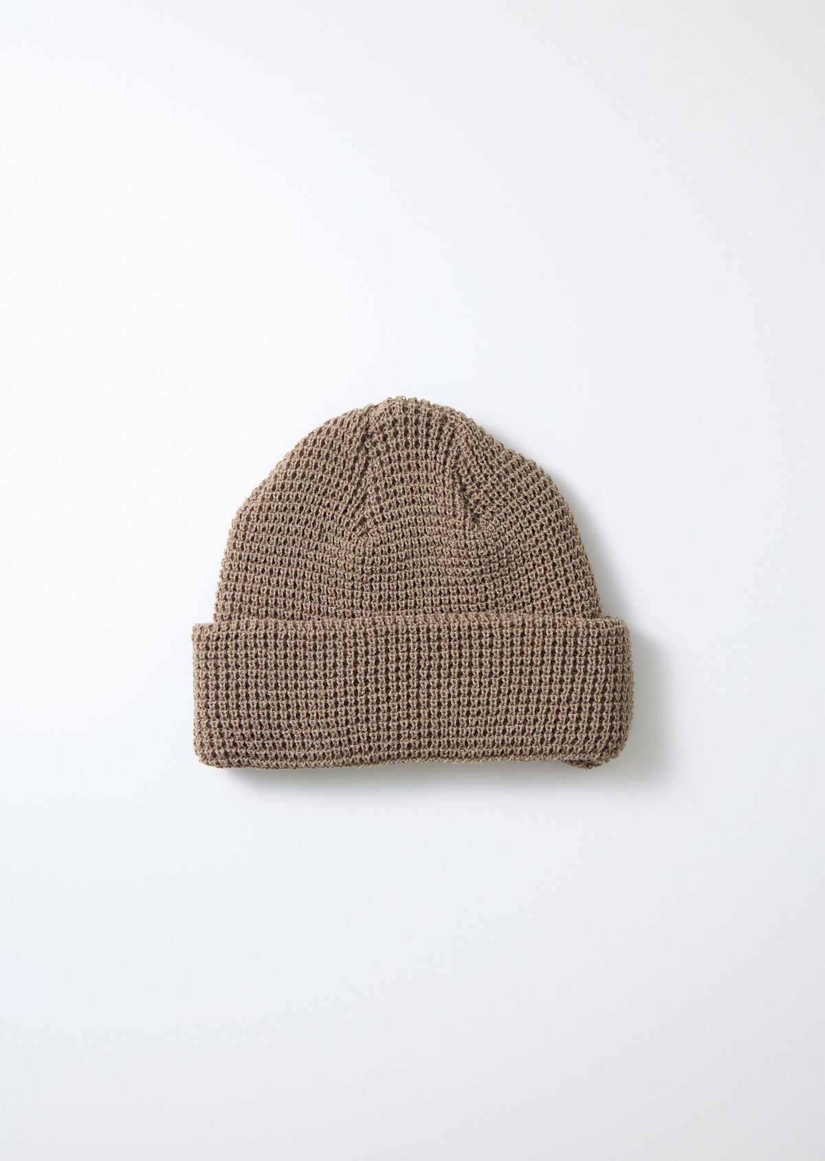 ROTOTO - Cotton Waffle Knit Watch Cap - Grey