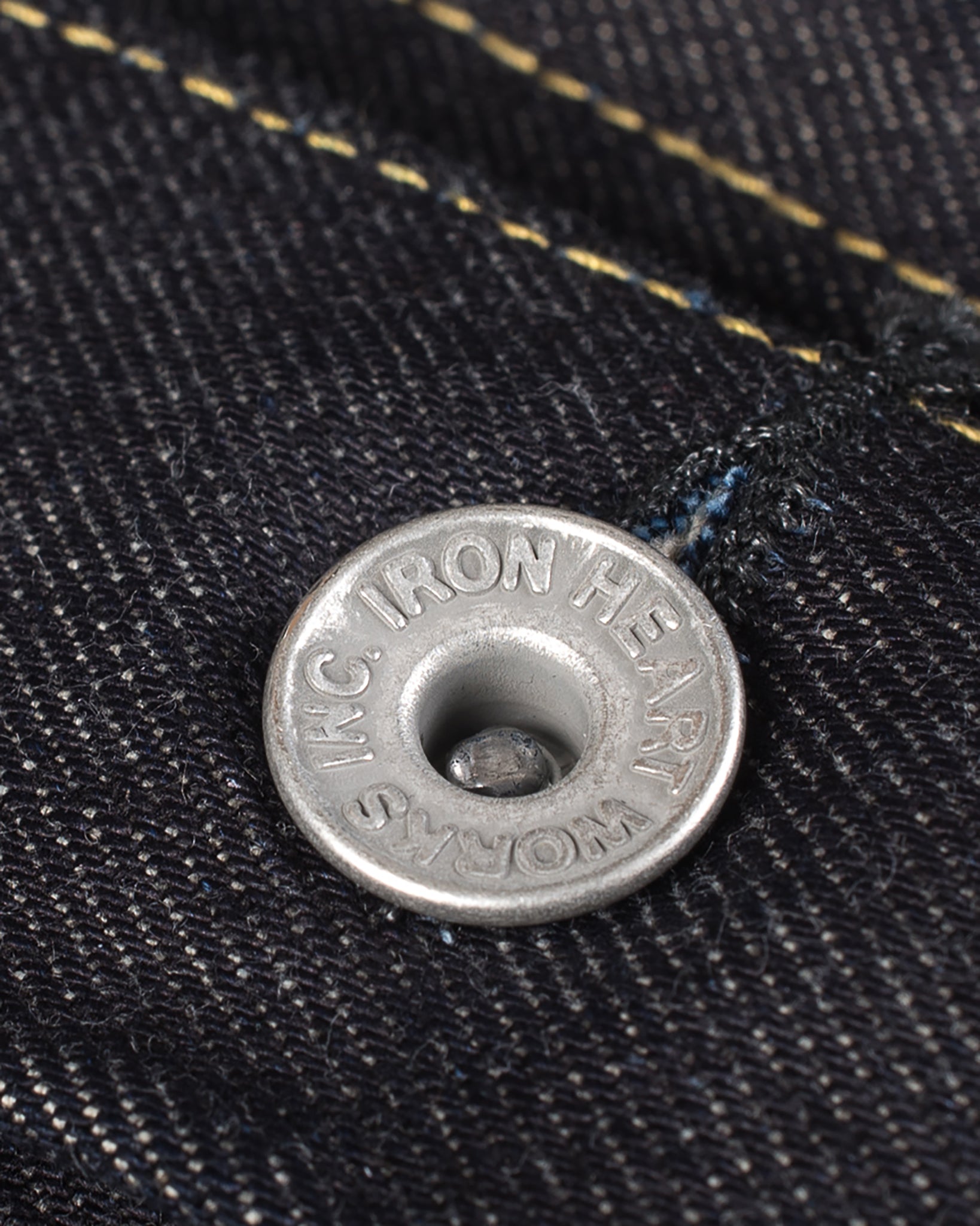 14oz Iron Heart Indigo Japanese Selvedge Denim Modified Type III