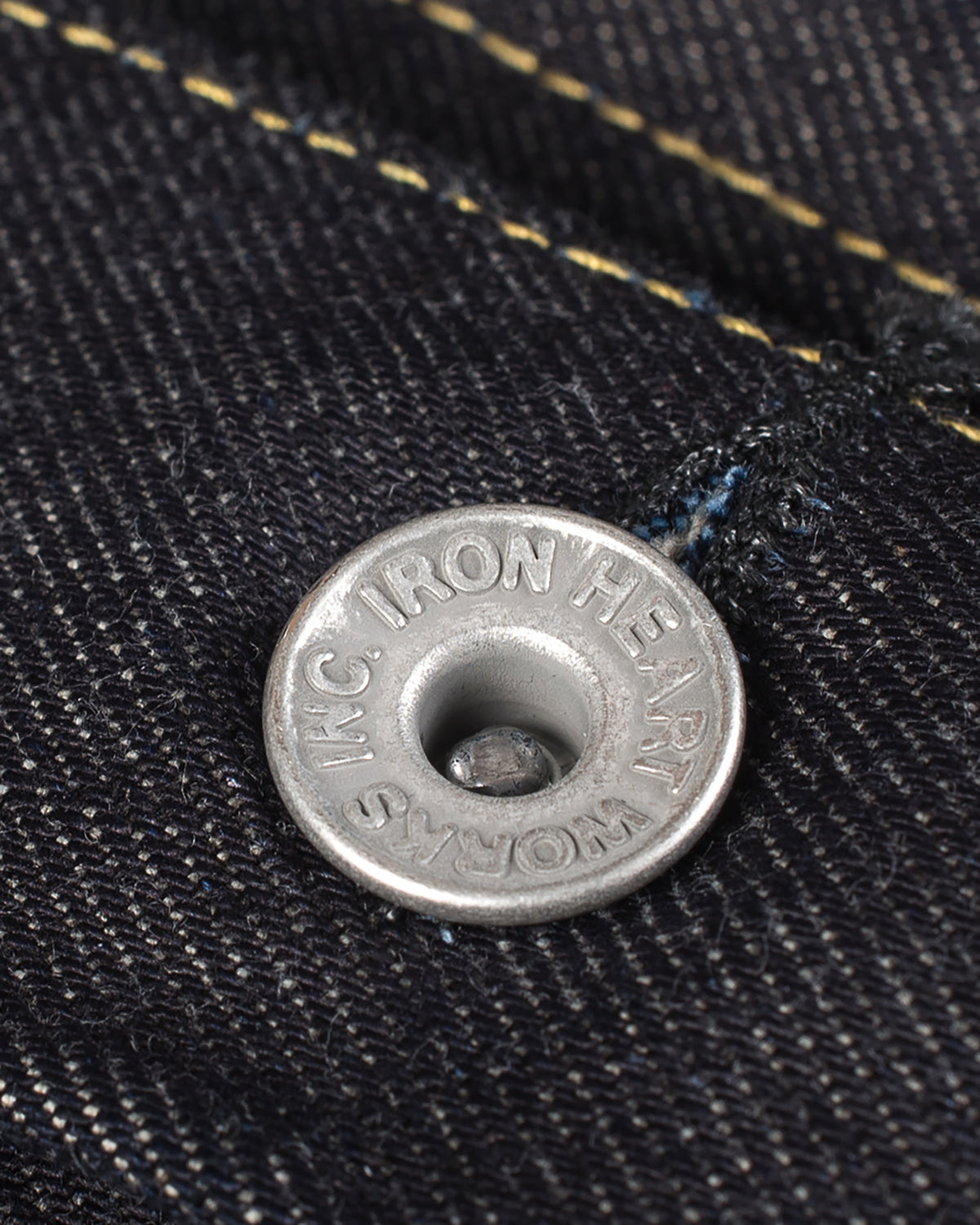 14oz Iron Heart Indigo Japanese Selvedge Denim Modified Type III 