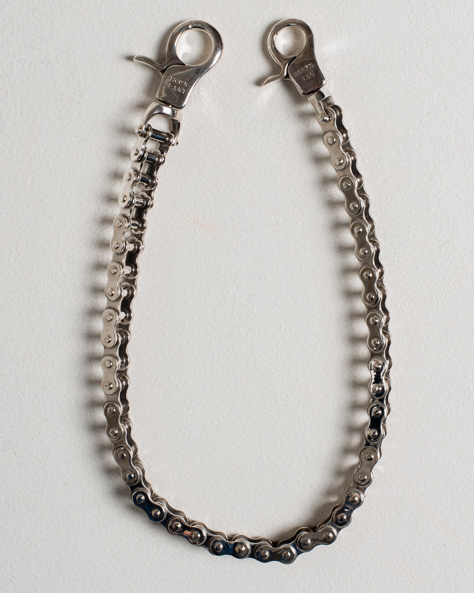 "Motorcycle Chain" Wallet Chain - Sterling Silver