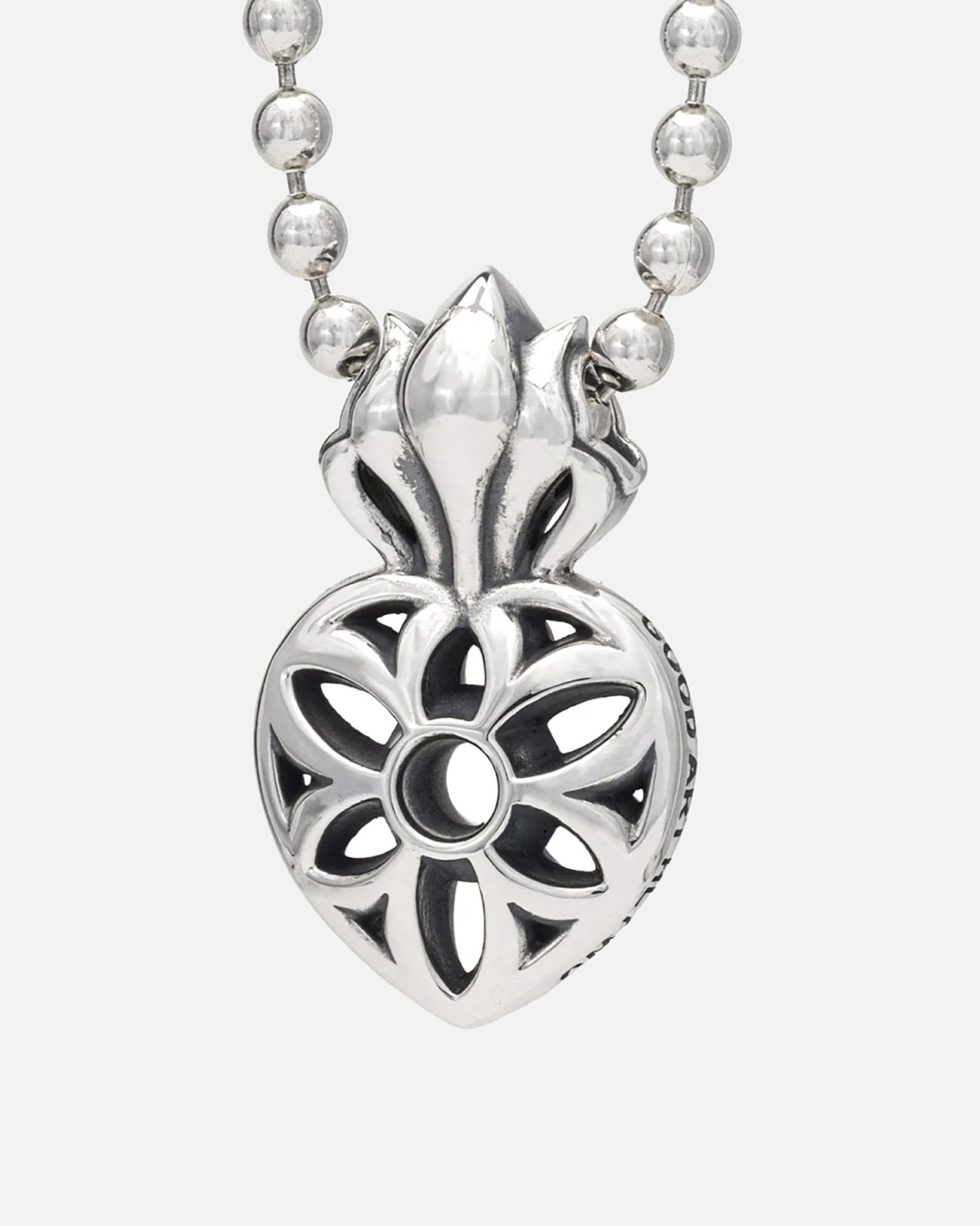 GOOD ART HLYWD Large Sacred Rosette Pendant - Sterling Silver