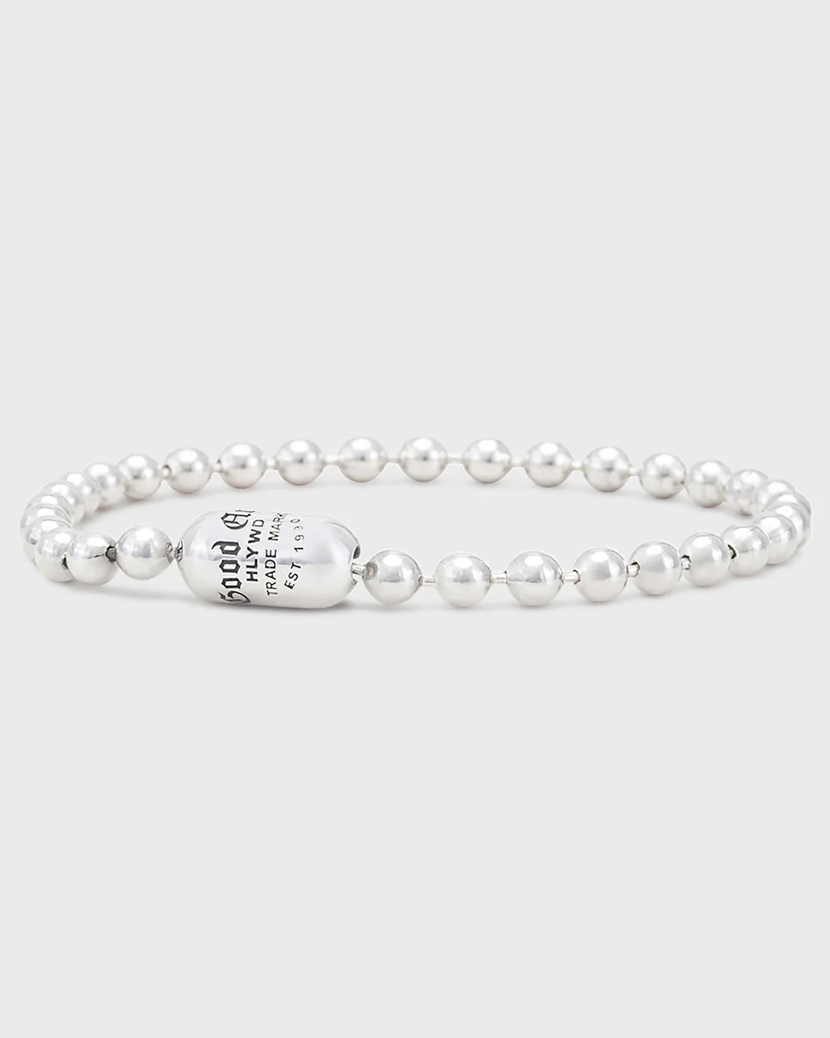 GOOD ART HLYWD Pop Lock GoodArt Logo Bracelet - Sterling Silver