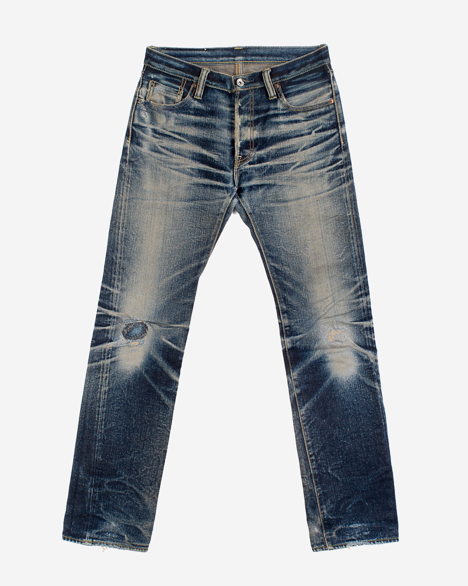 19oz Left-Hand Twill Selvedge Denim - Indigo